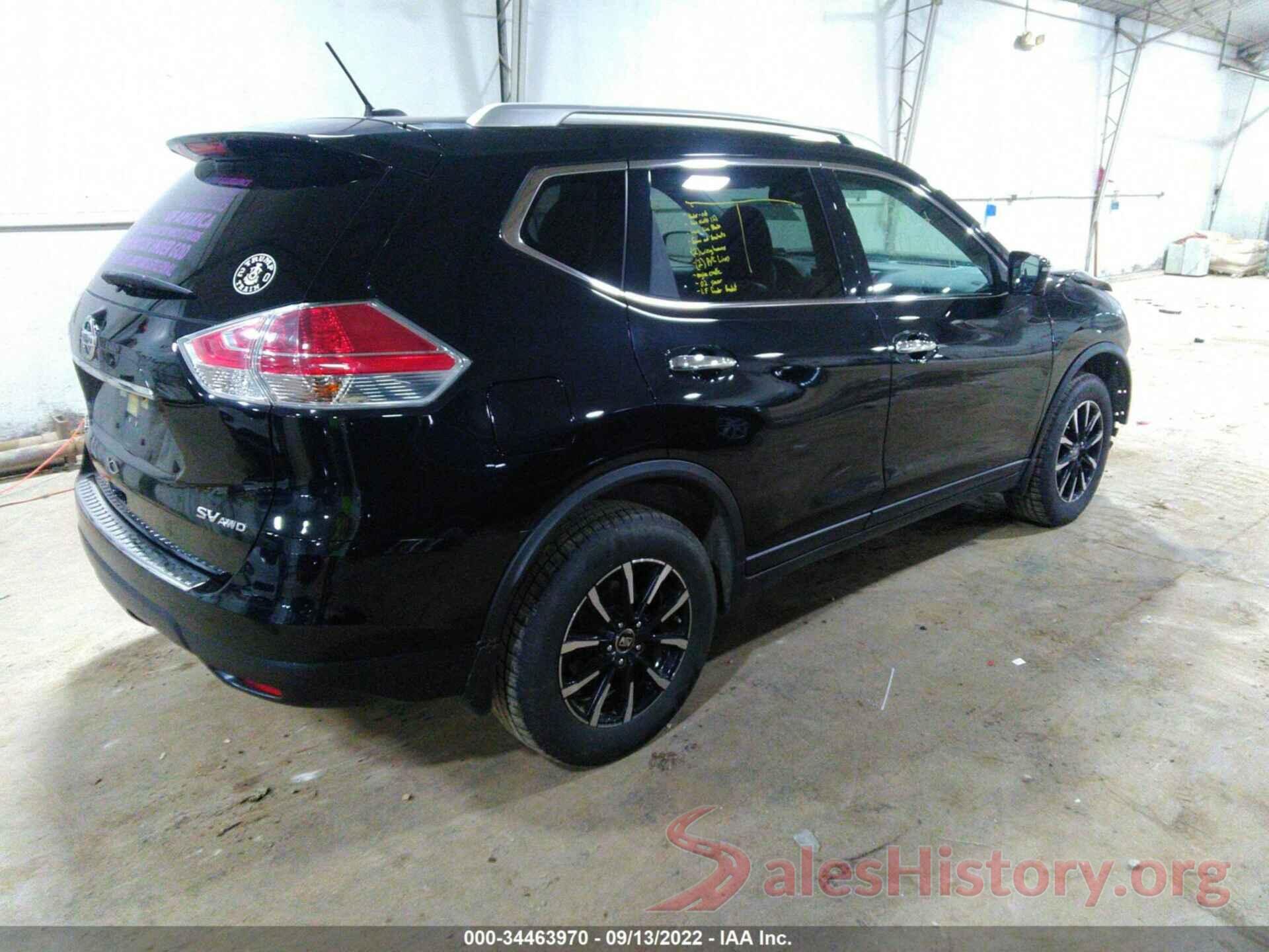 JN8AT2MV3GW142657 2016 NISSAN ROGUE