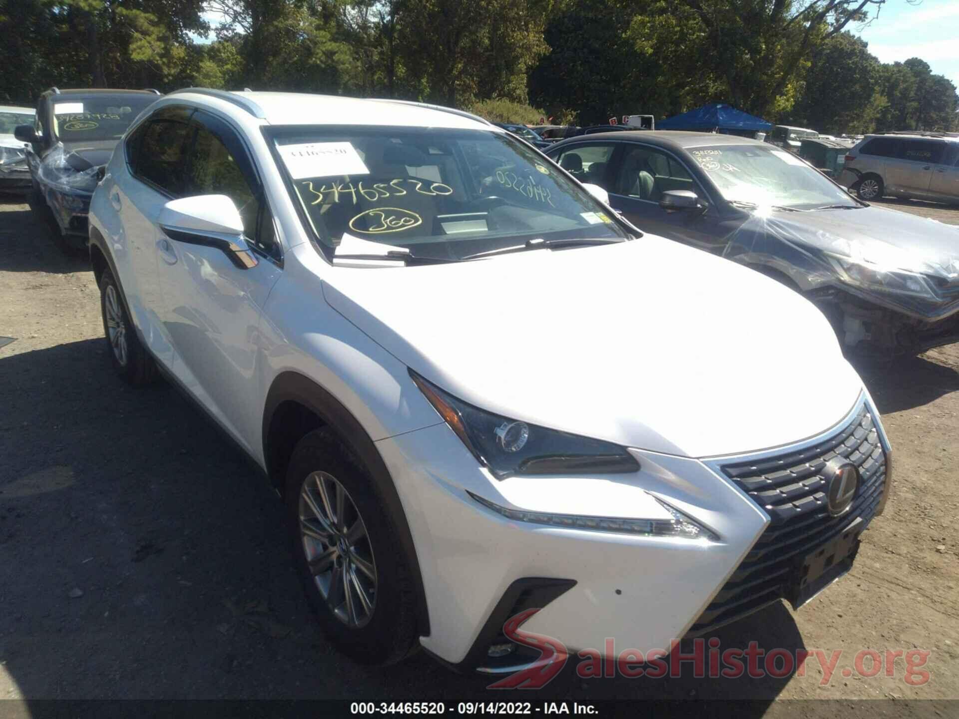 JTJYARBZ5K2121286 2019 LEXUS NX