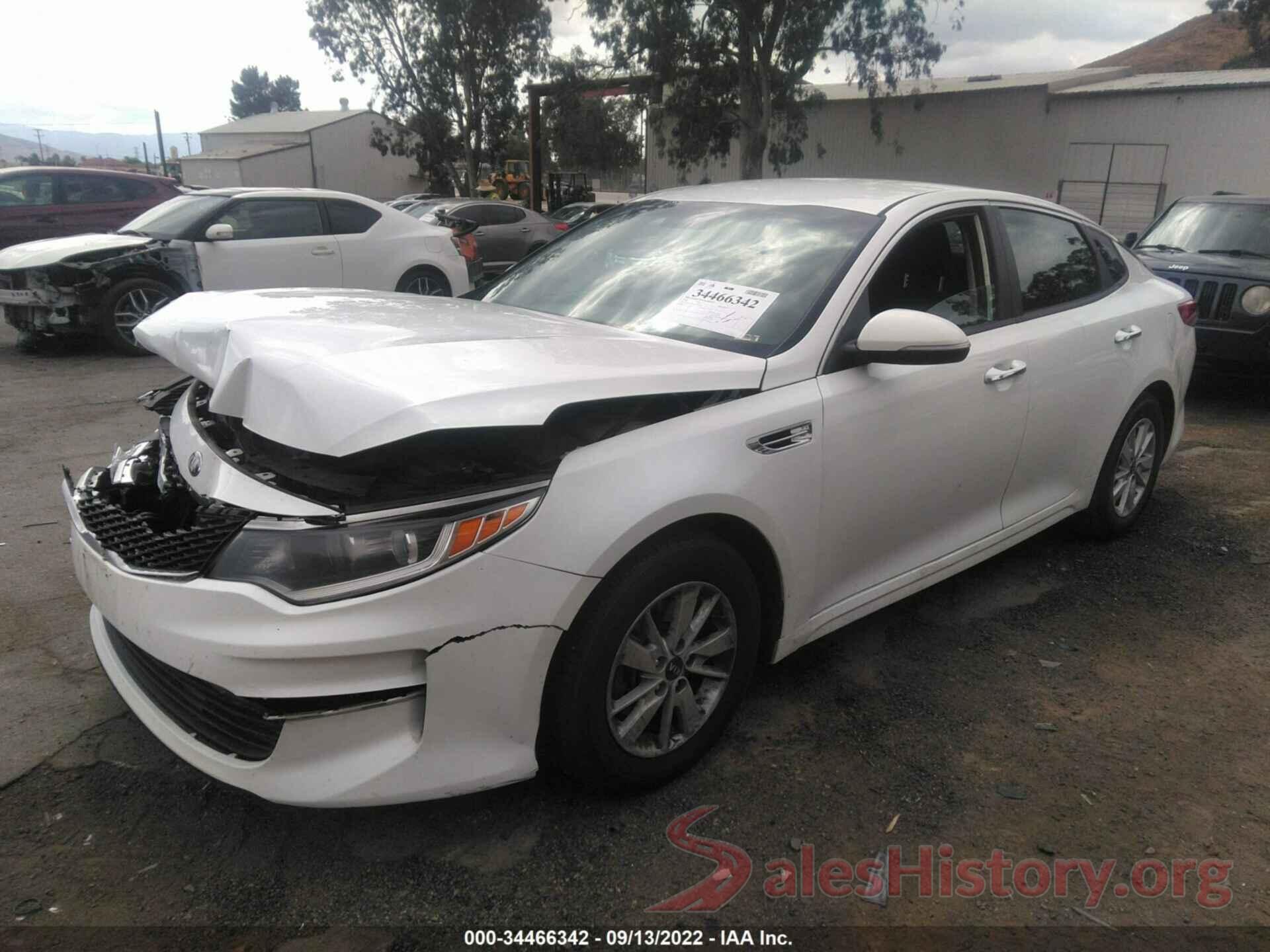 KNAGT4L3XJ5191222 2018 KIA OPTIMA