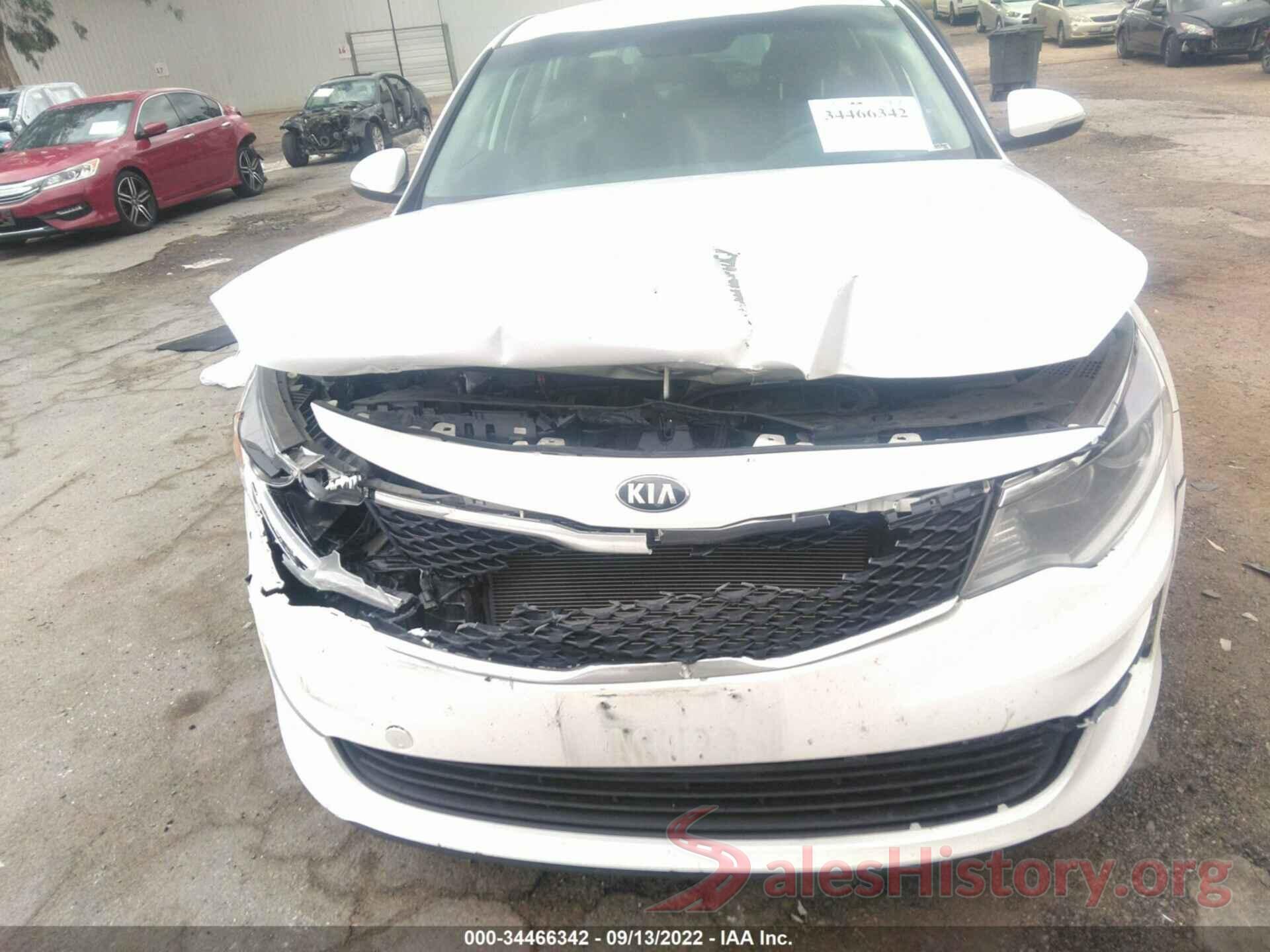 KNAGT4L3XJ5191222 2018 KIA OPTIMA