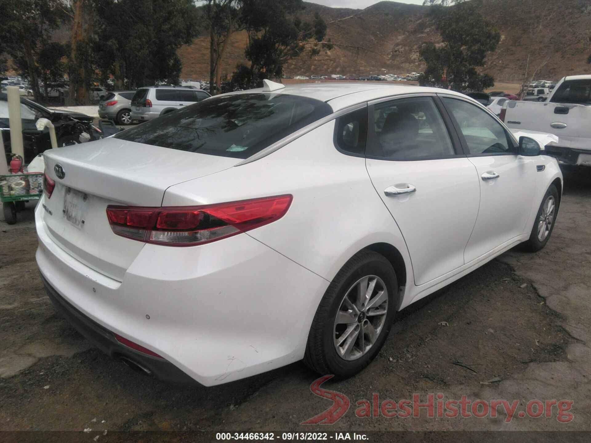 KNAGT4L3XJ5191222 2018 KIA OPTIMA