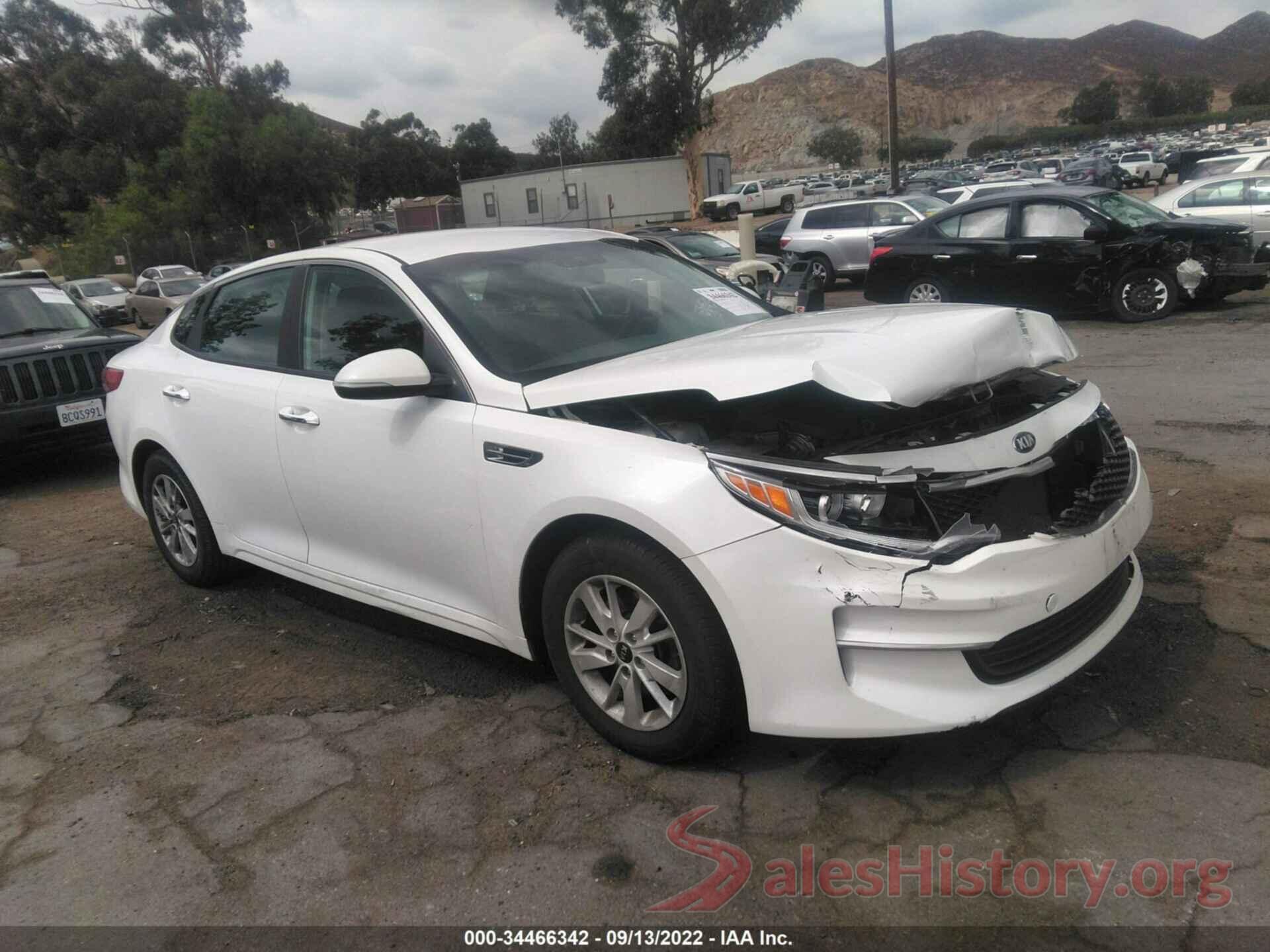 KNAGT4L3XJ5191222 2018 KIA OPTIMA