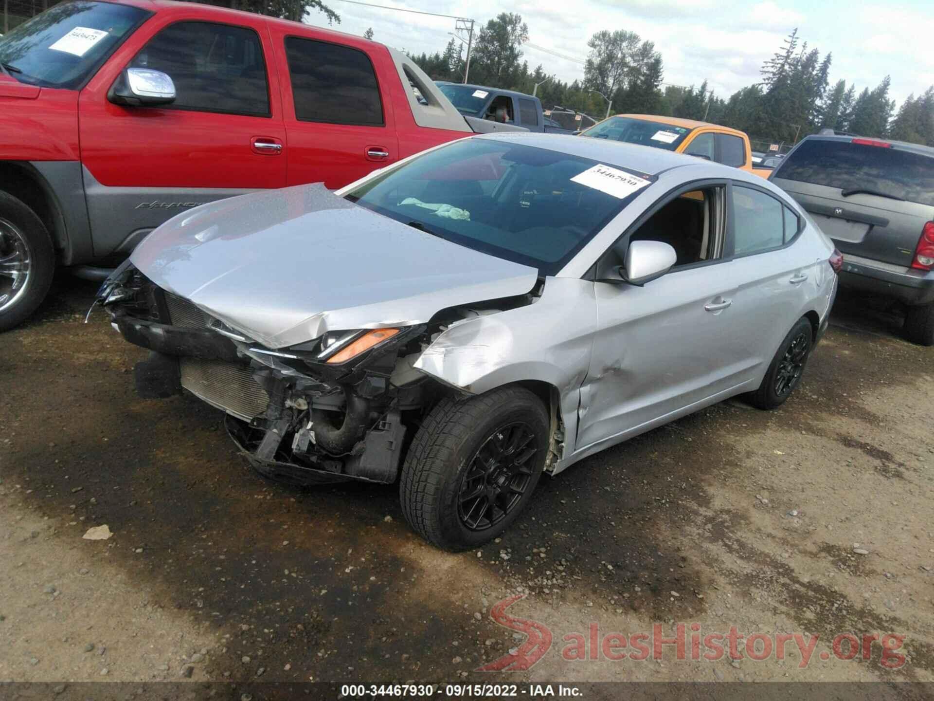 5NPD74LF3KH485843 2019 HYUNDAI ELANTRA