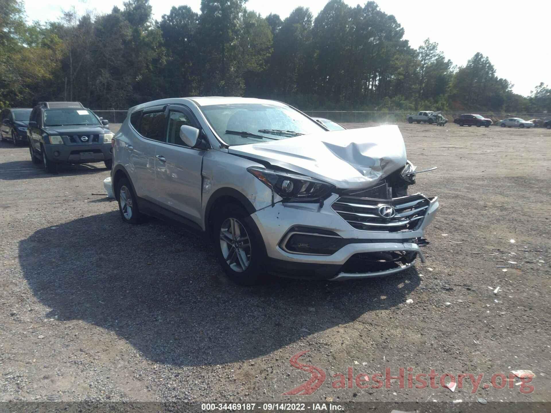 5XYZT3LBXHG454632 2017 HYUNDAI SANTA FE SPORT