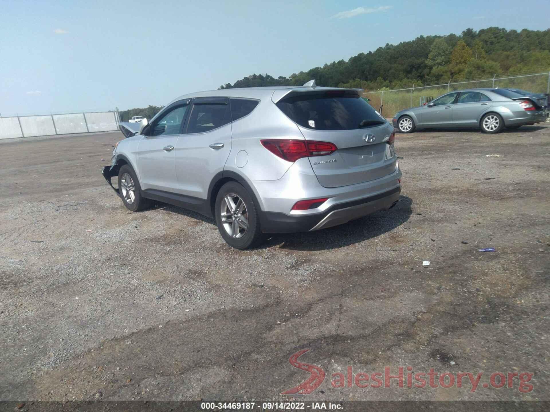 5XYZT3LBXHG454632 2017 HYUNDAI SANTA FE SPORT