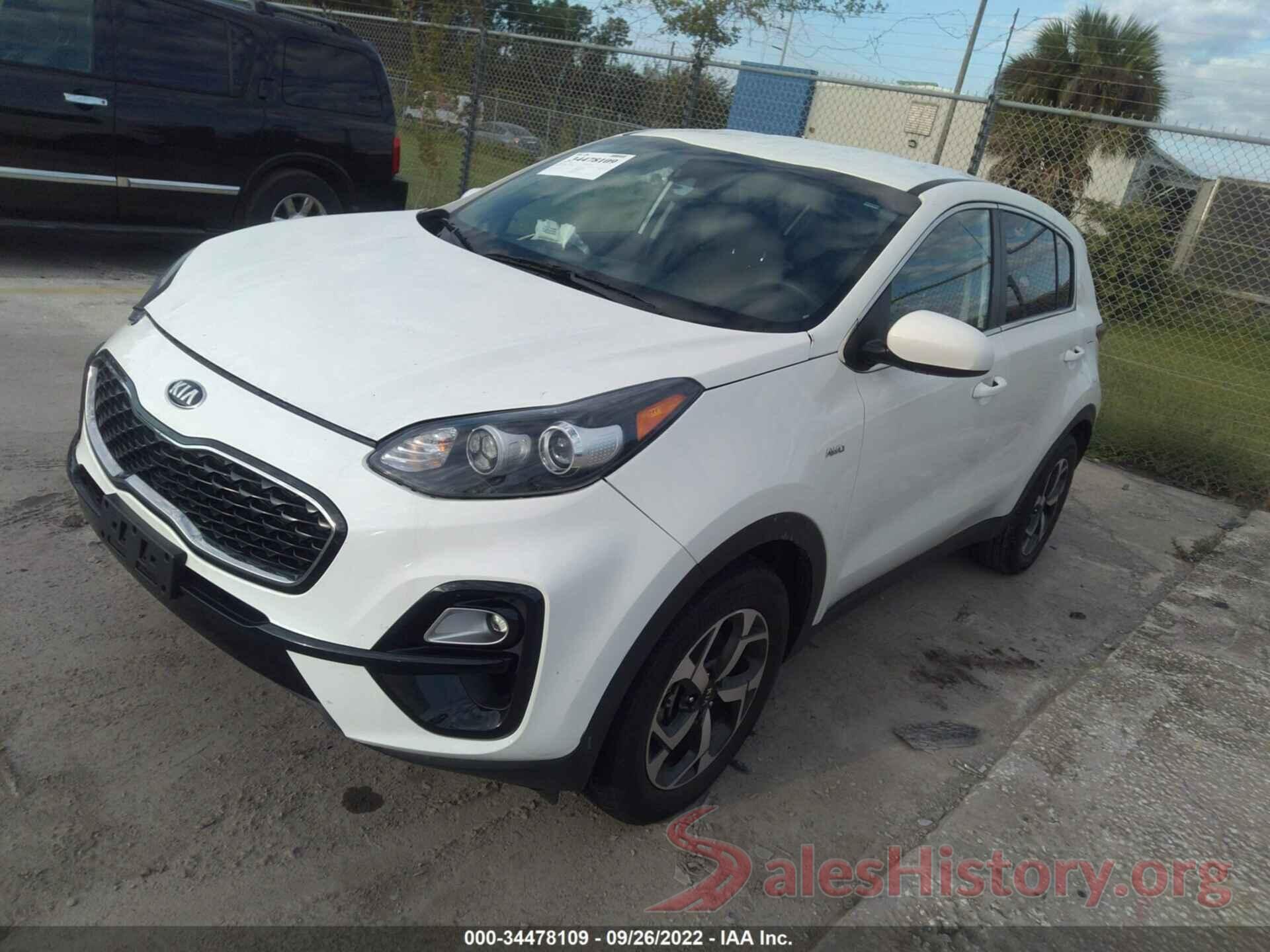 KNDPMCAC0L7762673 2020 KIA SPORTAGE