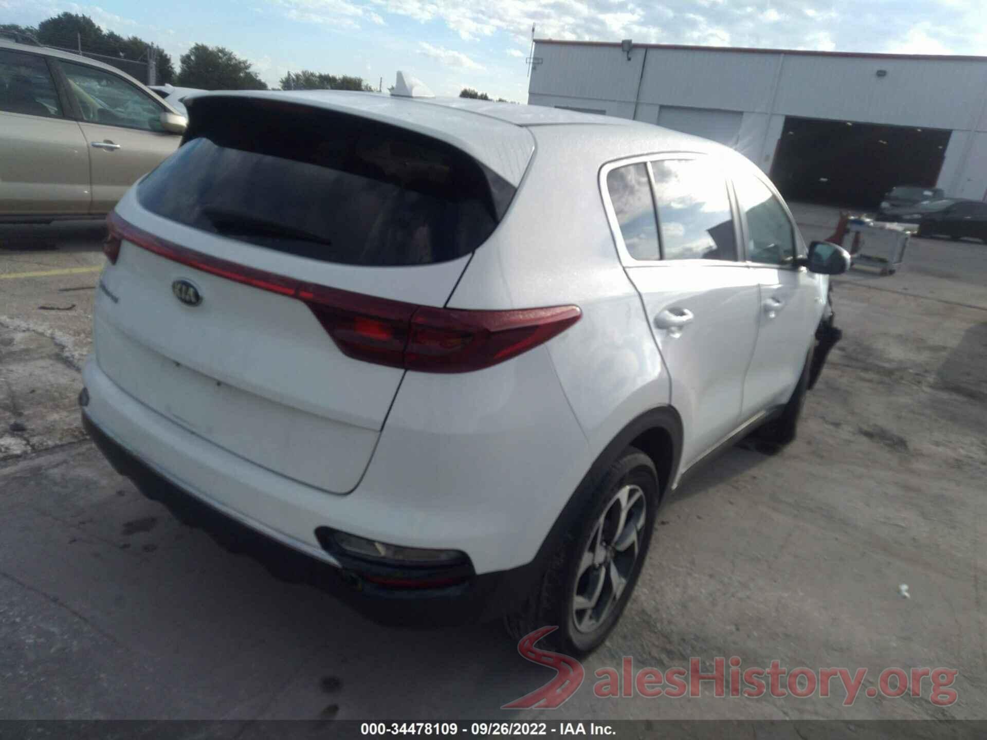 KNDPMCAC0L7762673 2020 KIA SPORTAGE