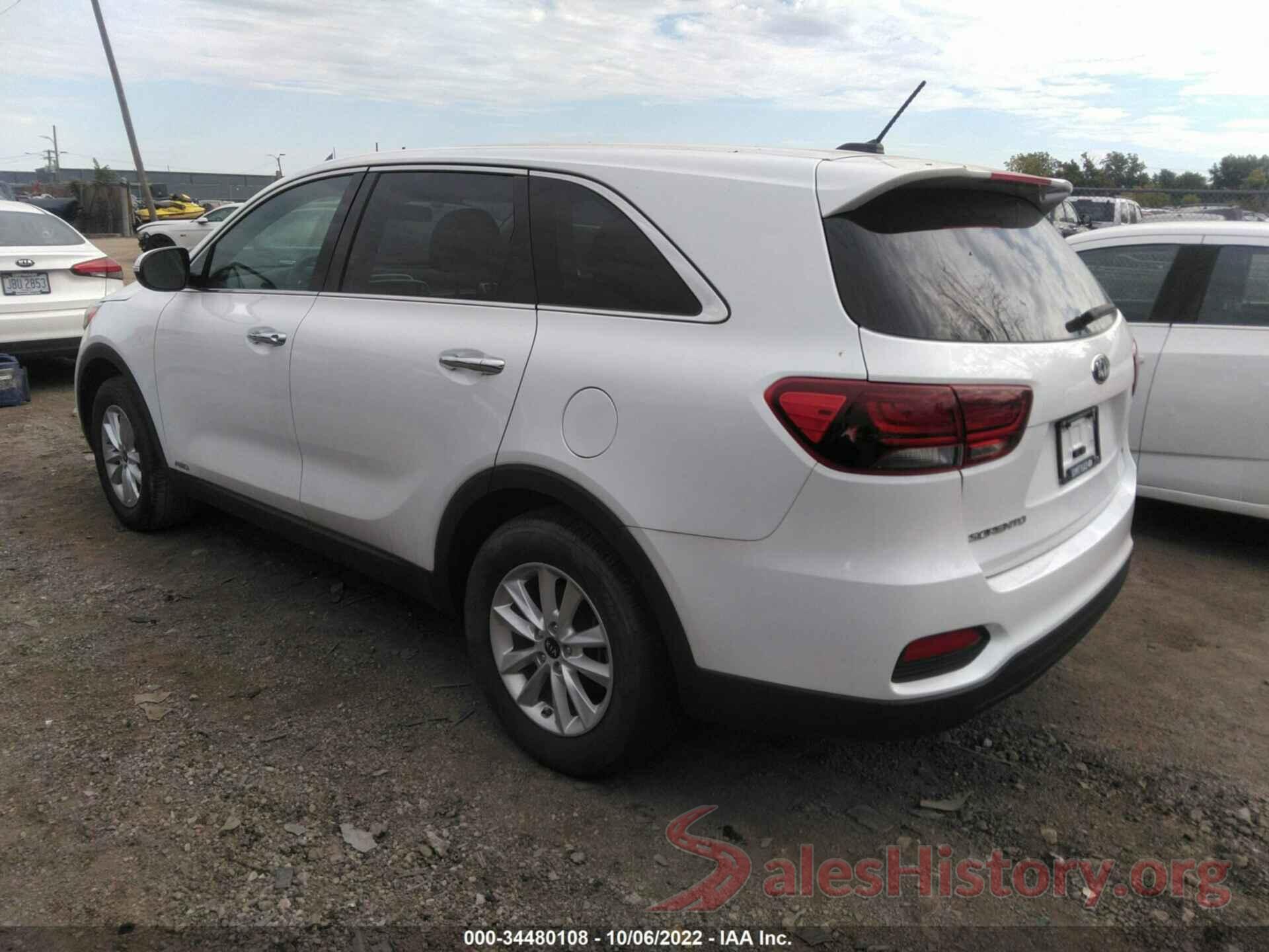 5XYPGDA50KG496216 2019 KIA SORENTO