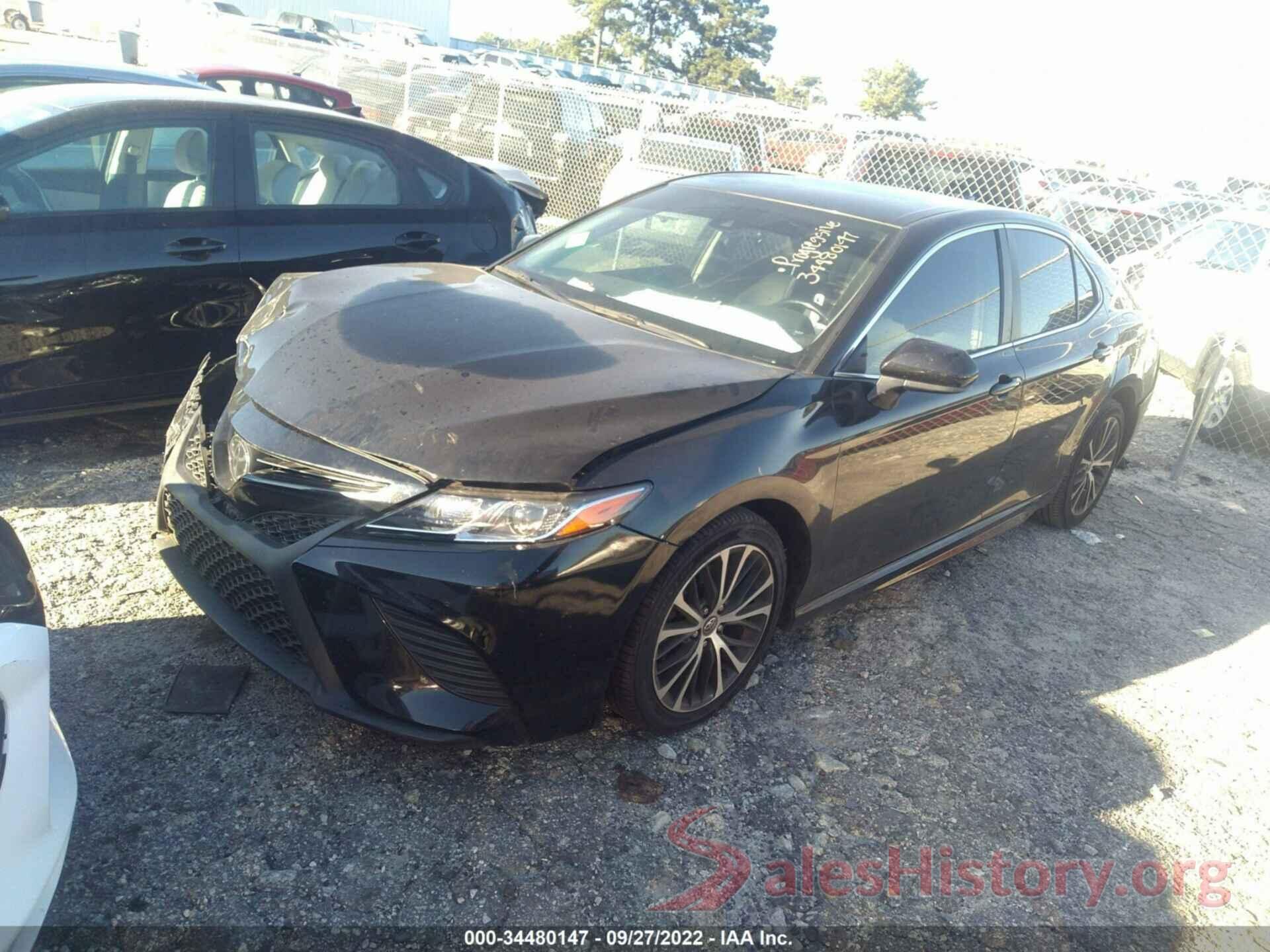 4T1B11HK7KU835747 2019 TOYOTA CAMRY