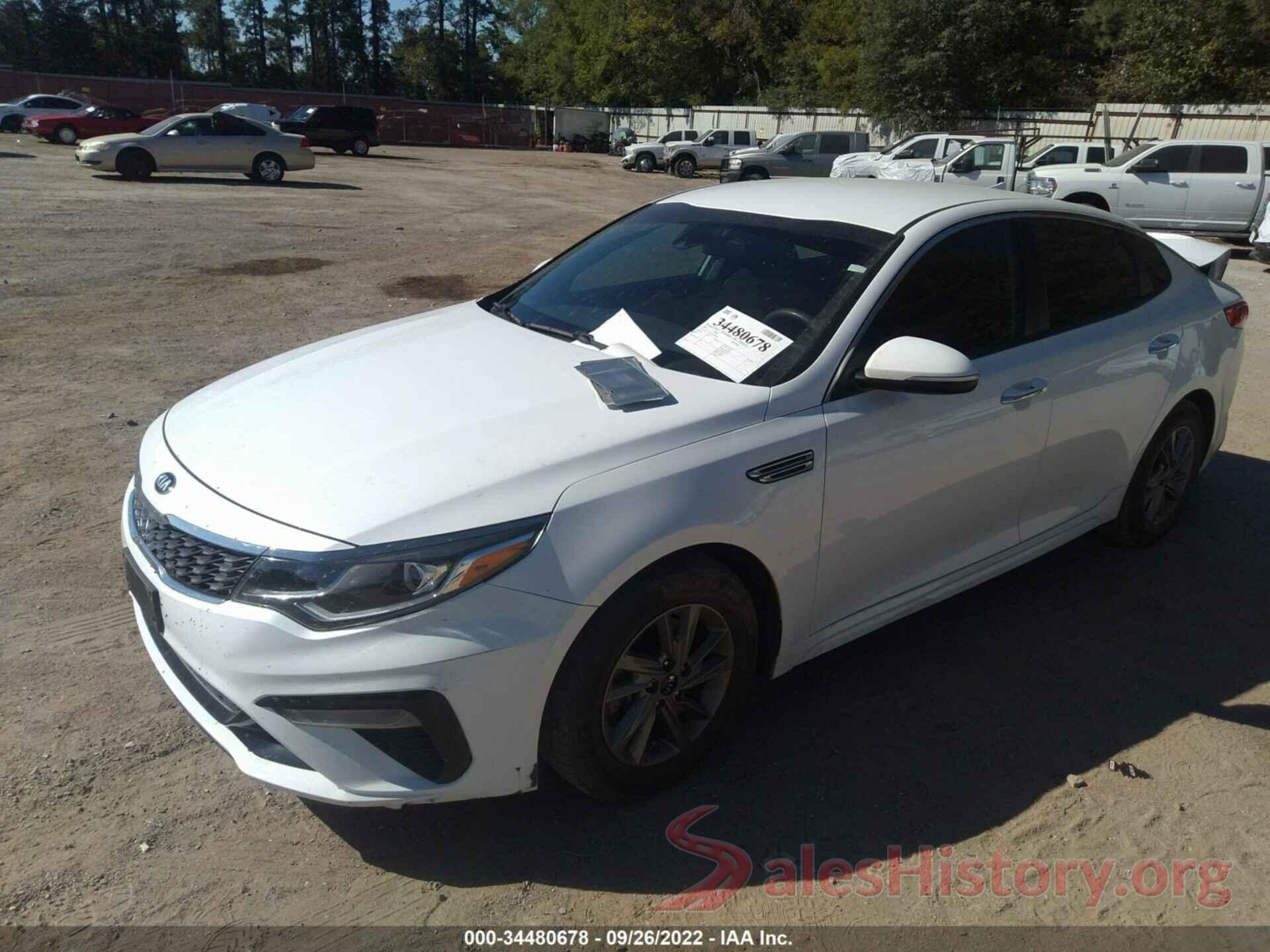 5XXGT4L35LG385660 2020 KIA OPTIMA