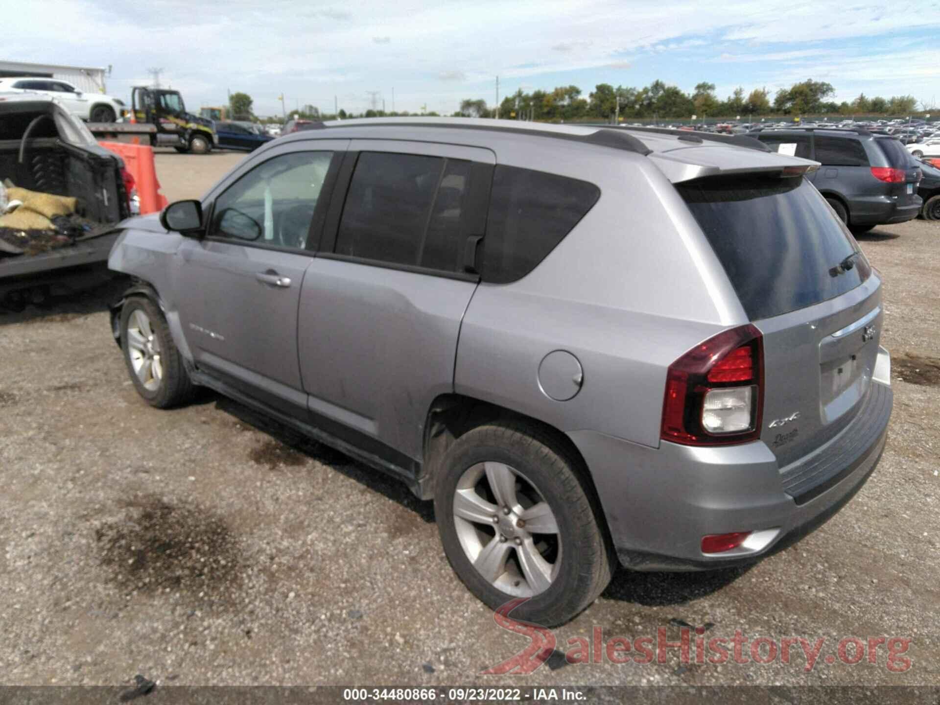 1C4NJDBB5HD106876 2017 JEEP COMPASS