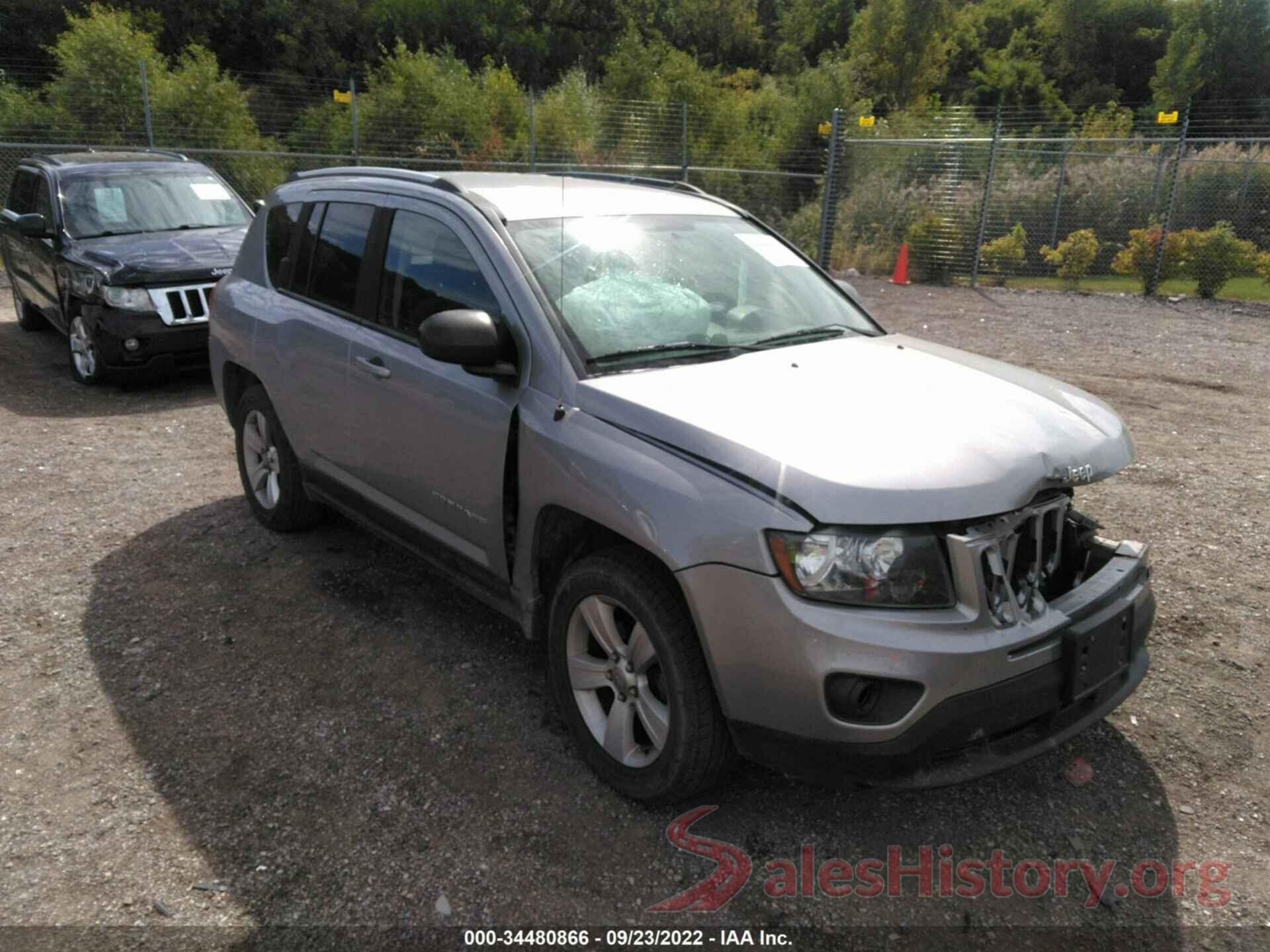 1C4NJDBB5HD106876 2017 JEEP COMPASS