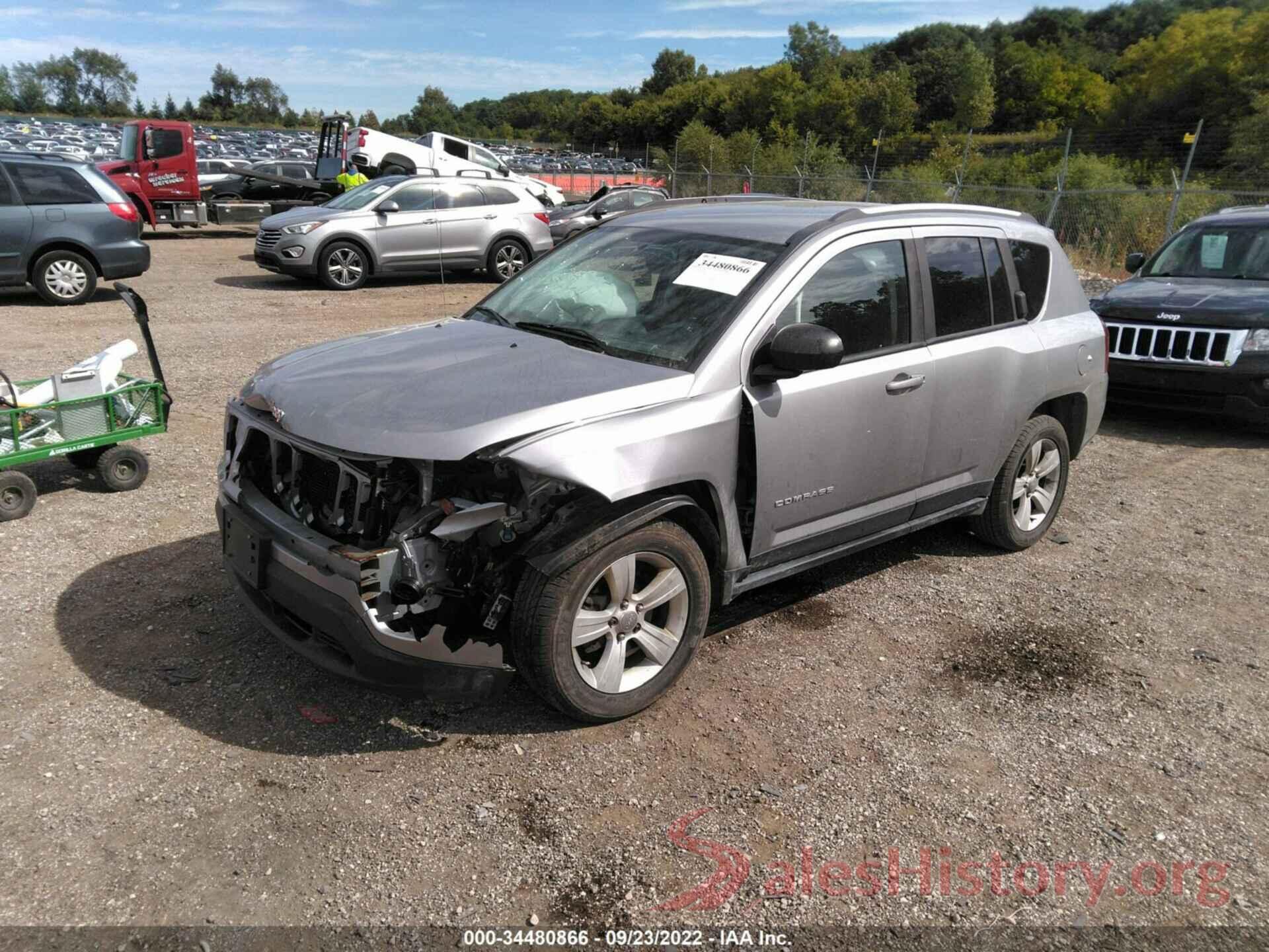 1C4NJDBB5HD106876 2017 JEEP COMPASS