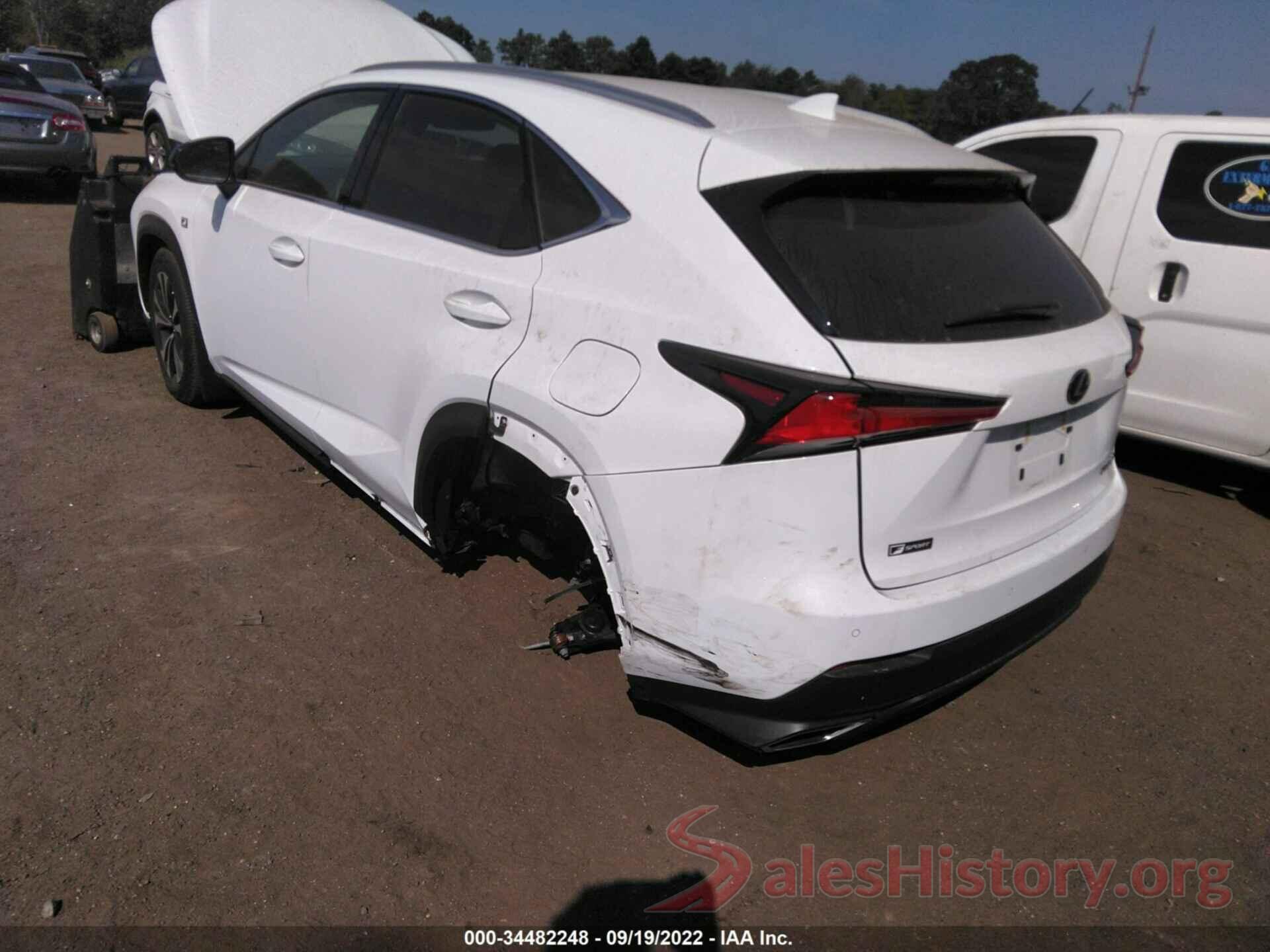 JTJSARDZ3M2262184 2021 LEXUS NX