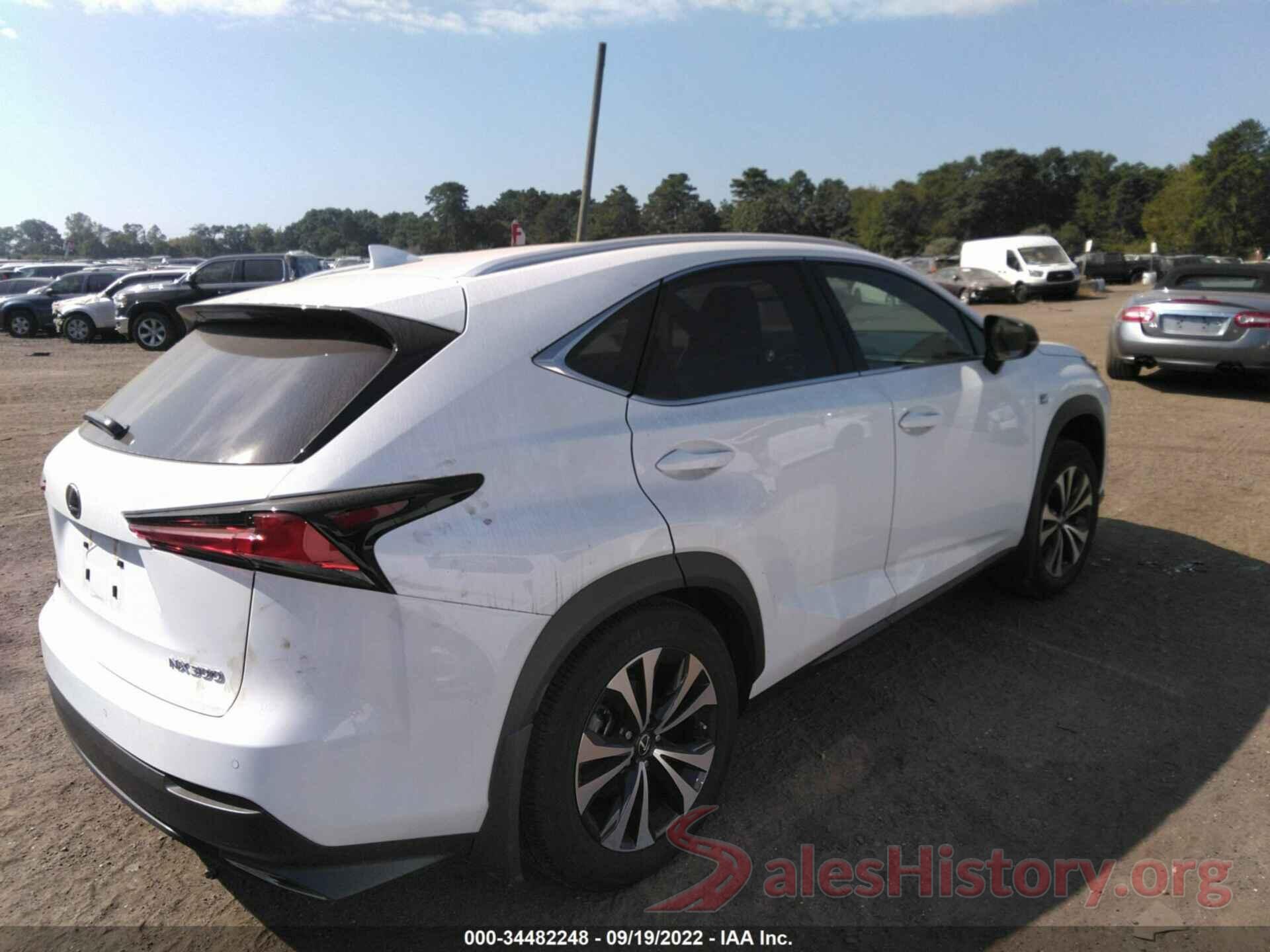 JTJSARDZ3M2262184 2021 LEXUS NX