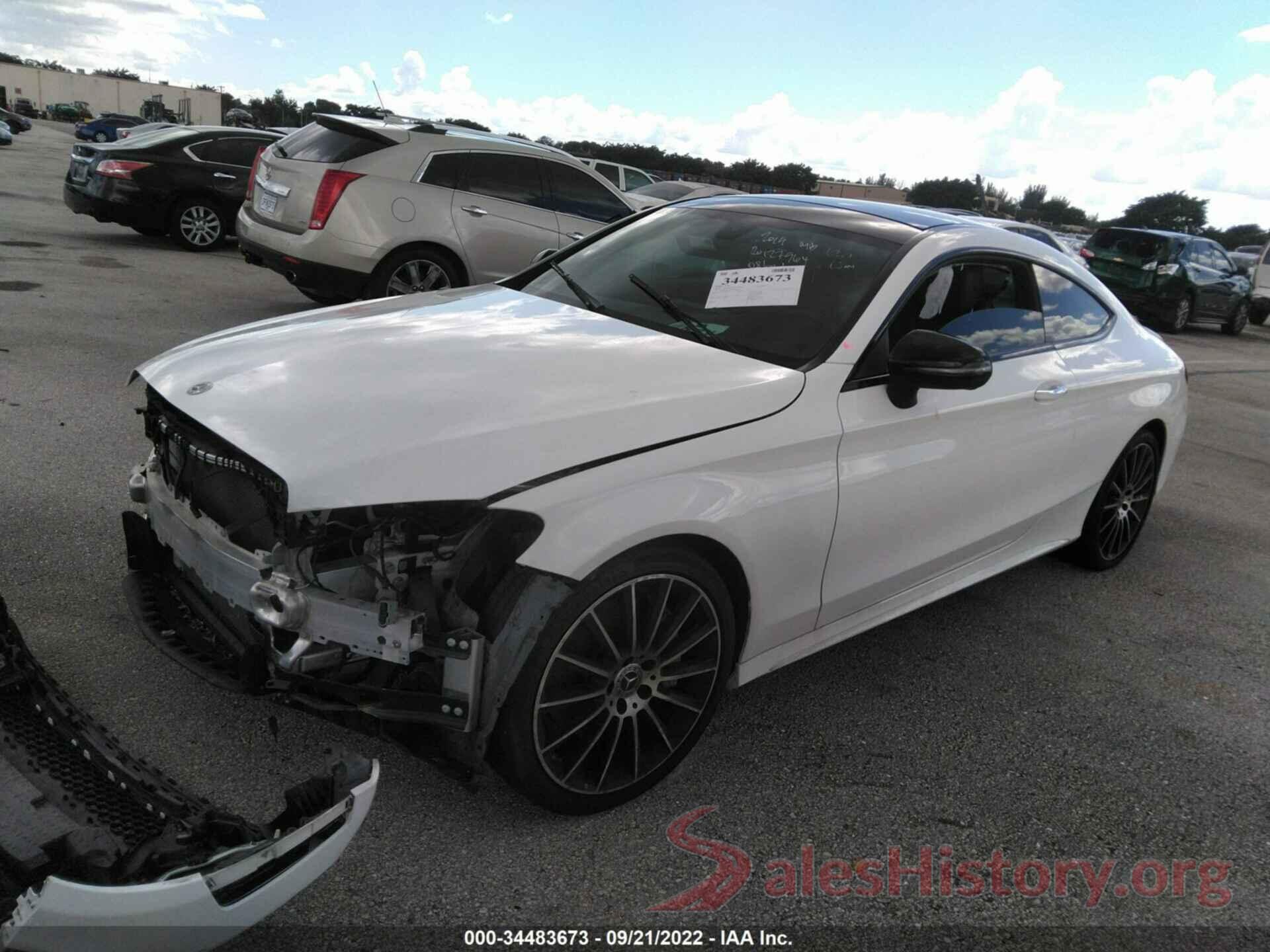 WDDWJ8DB0KF866305 2019 MERCEDES-BENZ C-CLASS