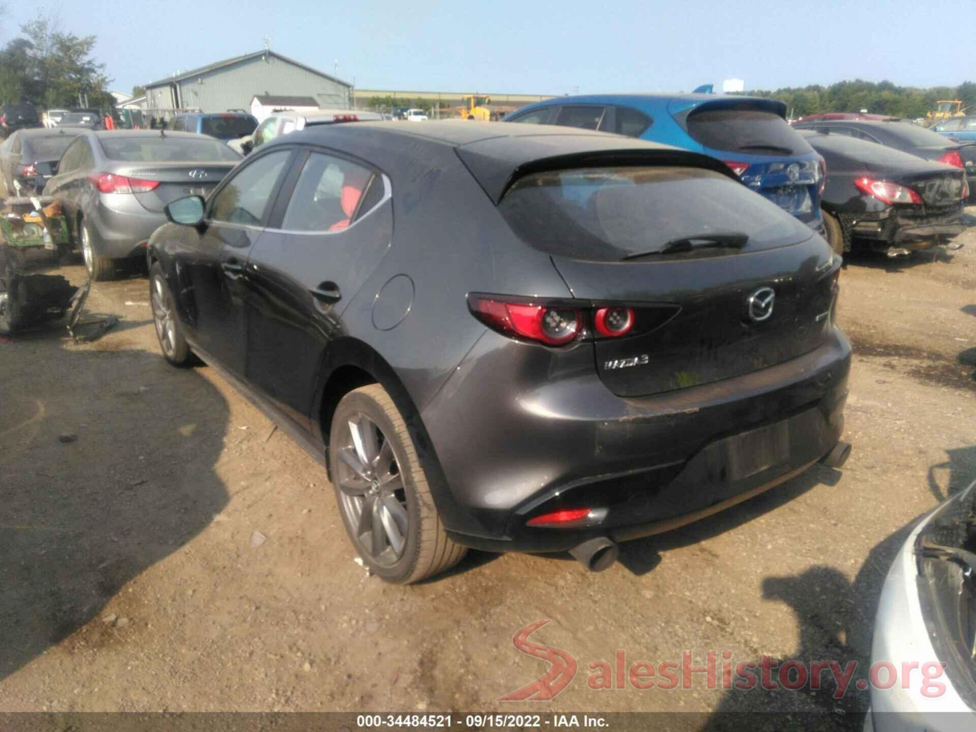 JM1BPAJM8K1121447 2019 MAZDA MAZDA3 HATCHBACK