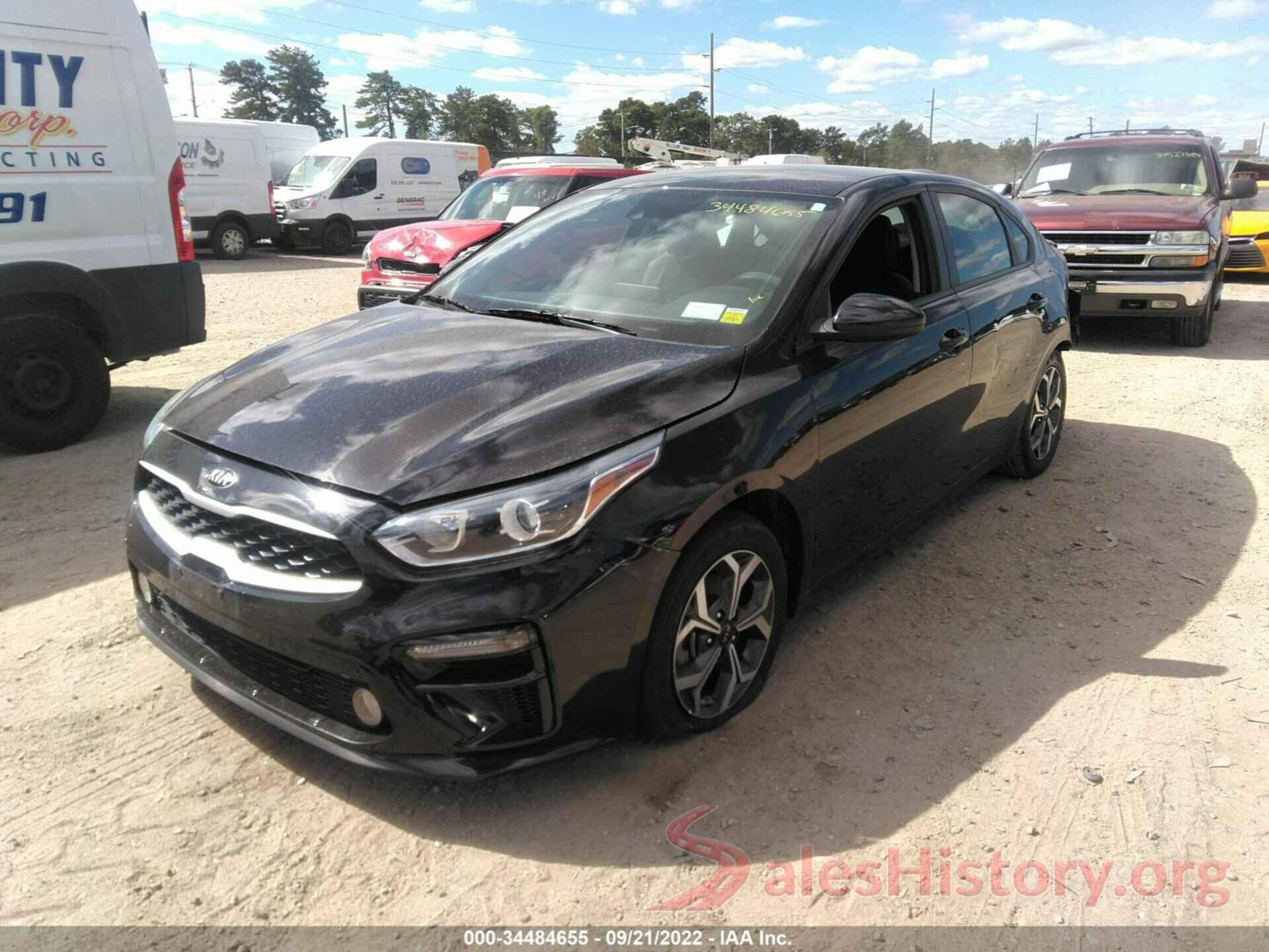 3KPF24ADXLE168155 2020 KIA FORTE