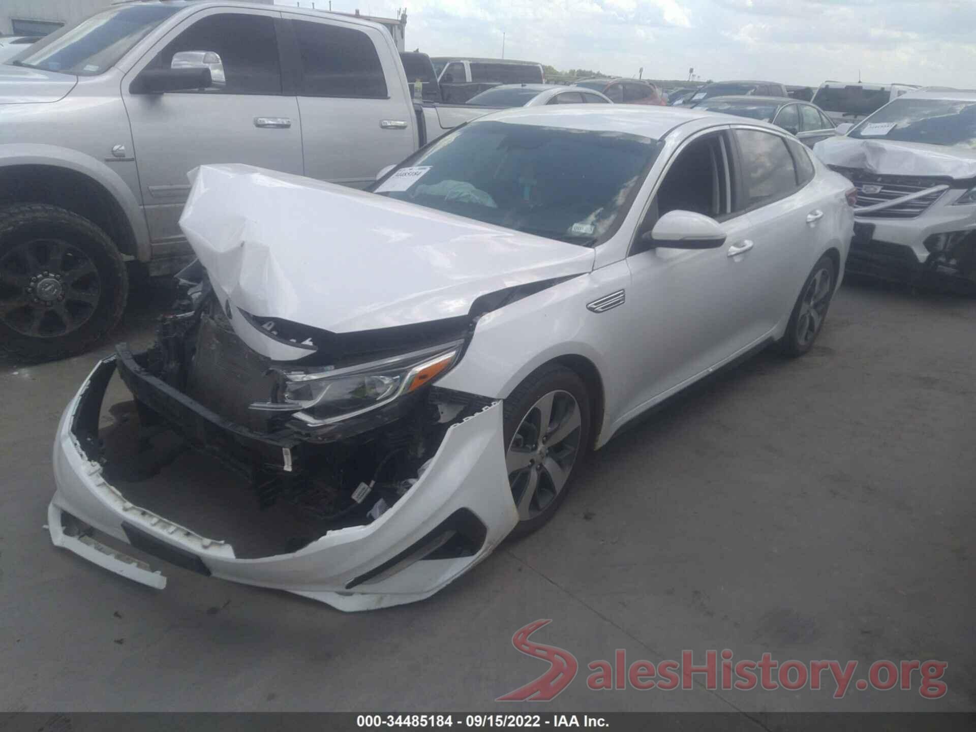 5XXGT4L36KG375668 2019 KIA OPTIMA