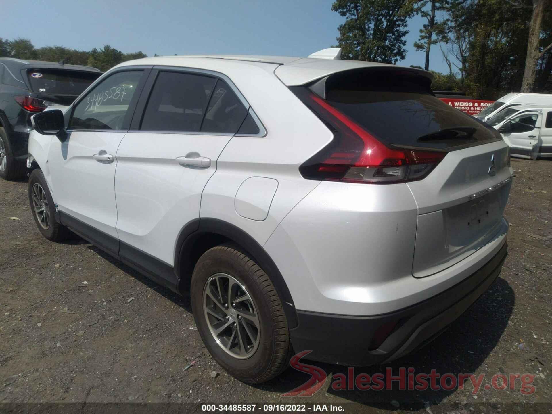 JA4ATUAA7NZ012198 2022 MITSUBISHI ECLIPSE CROSS