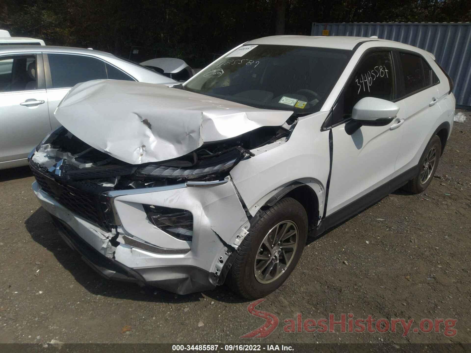 JA4ATUAA7NZ012198 2022 MITSUBISHI ECLIPSE CROSS