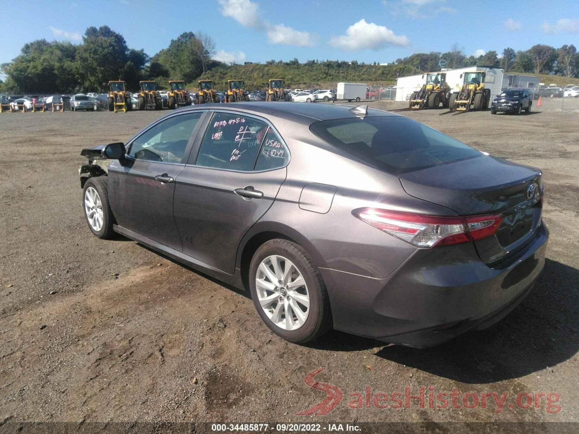 4T1B11HK7KU679130 2019 TOYOTA CAMRY