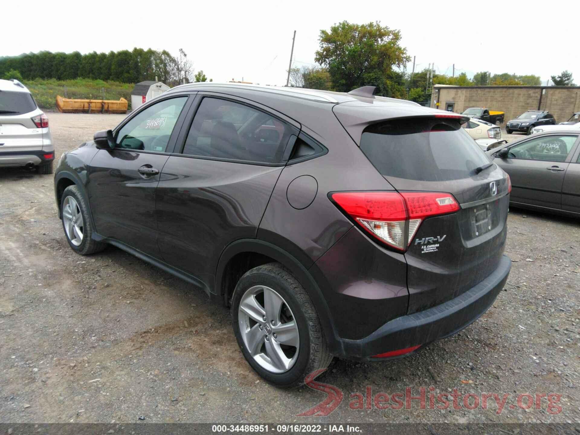 3CZRU6H72KM732009 2019 HONDA HR-V