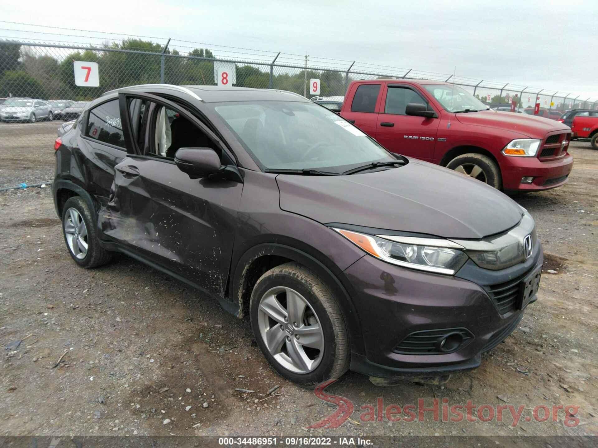 3CZRU6H72KM732009 2019 HONDA HR-V