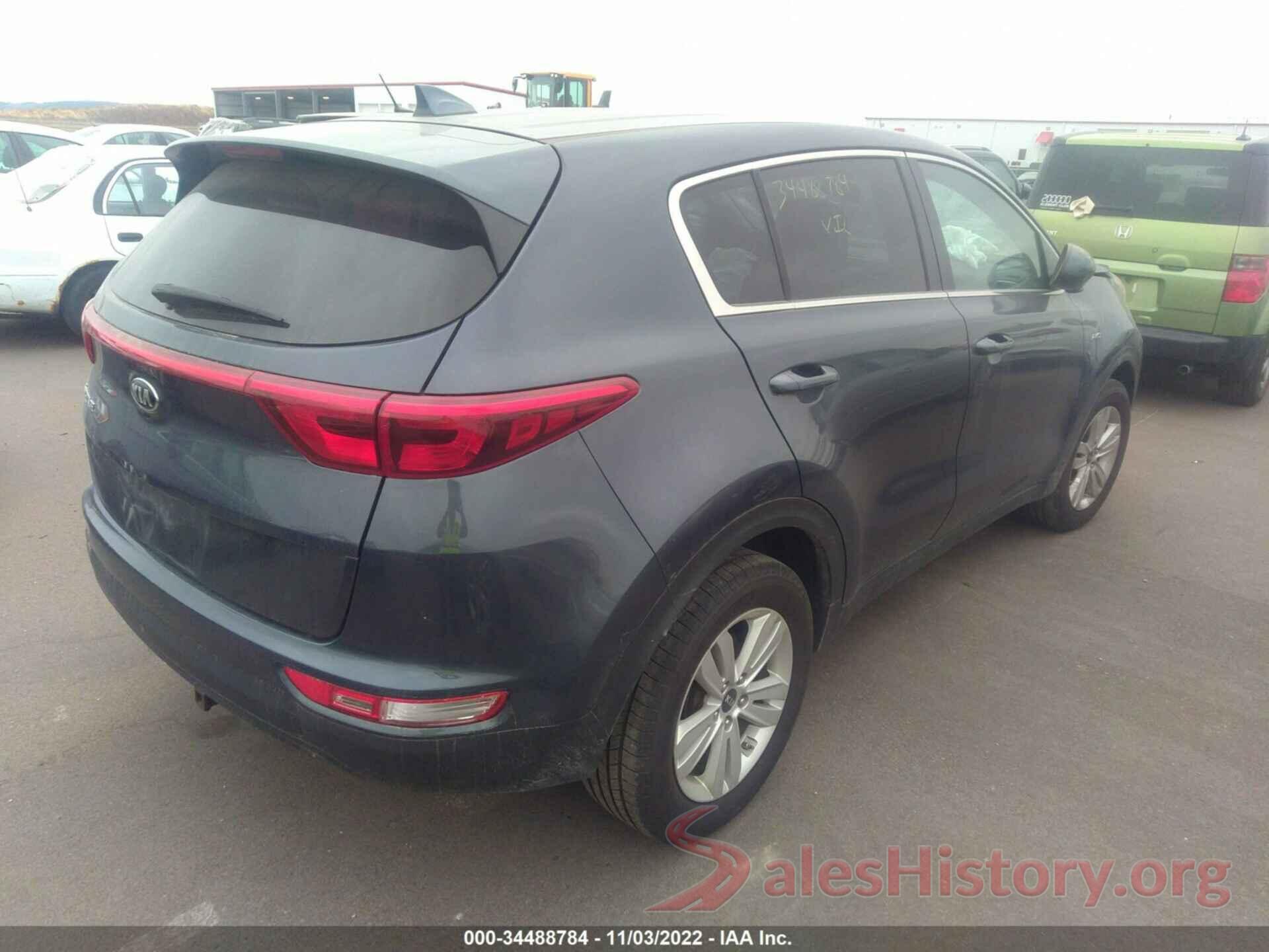 KNDPMCAC8K7518672 2019 KIA SPORTAGE