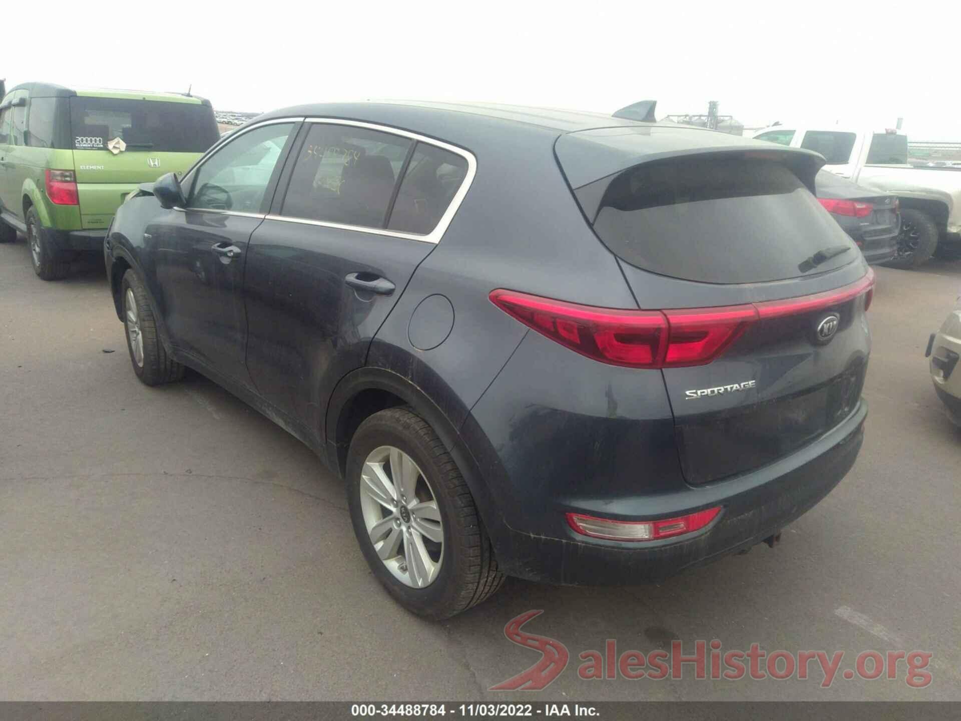 KNDPMCAC8K7518672 2019 KIA SPORTAGE