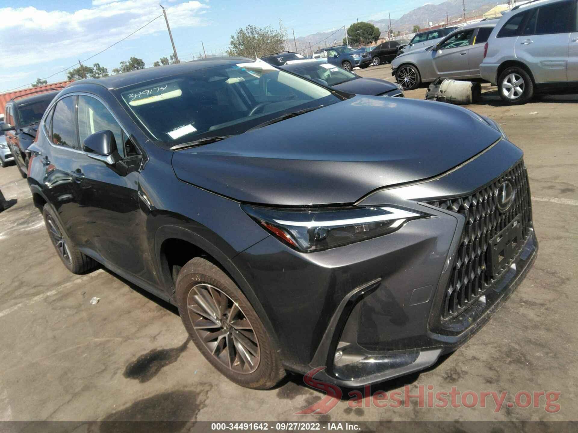 JTJAGCEZ7N2000420 2022 LEXUS NX