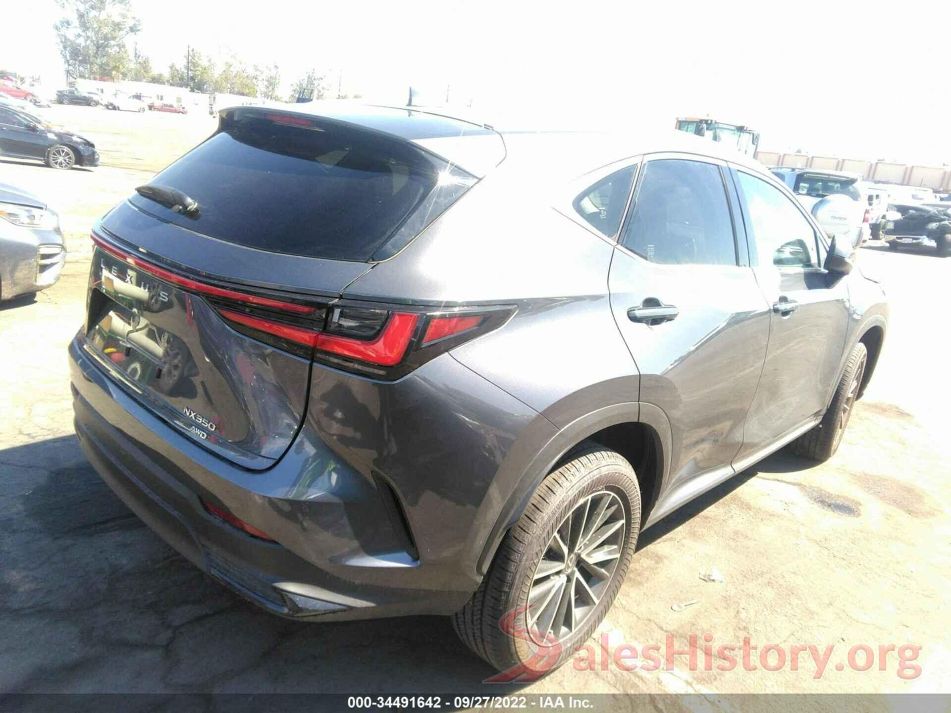 JTJAGCEZ7N2000420 2022 LEXUS NX