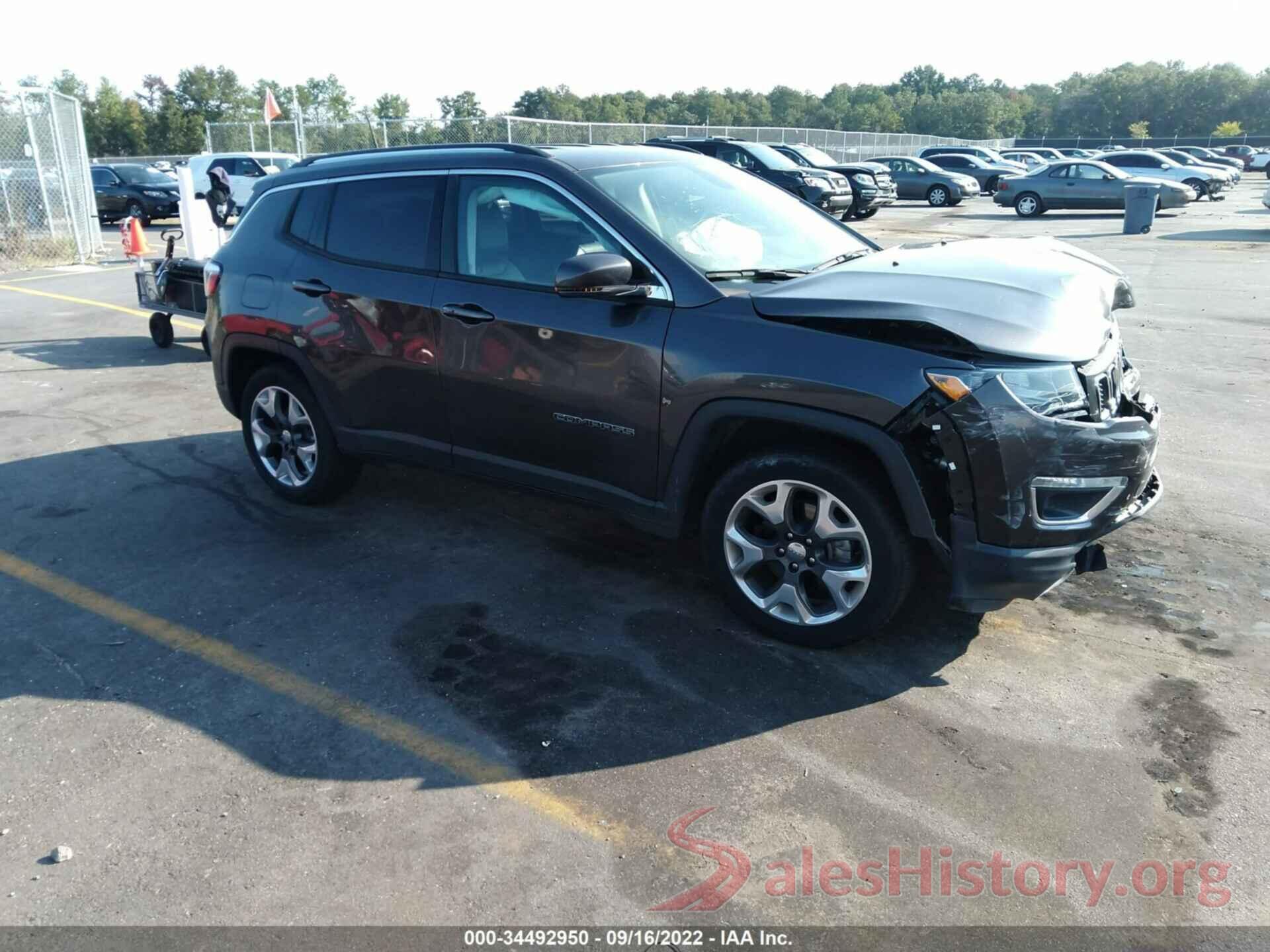 3C4NJCCB7LT142760 2020 JEEP COMPASS