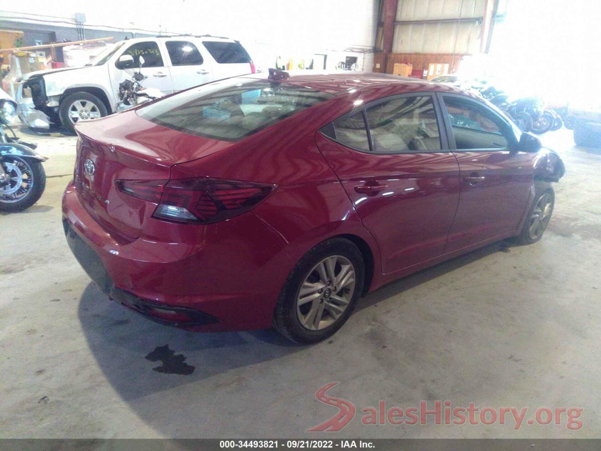 KMHD84LFXLU107437 2020 HYUNDAI ELANTRA