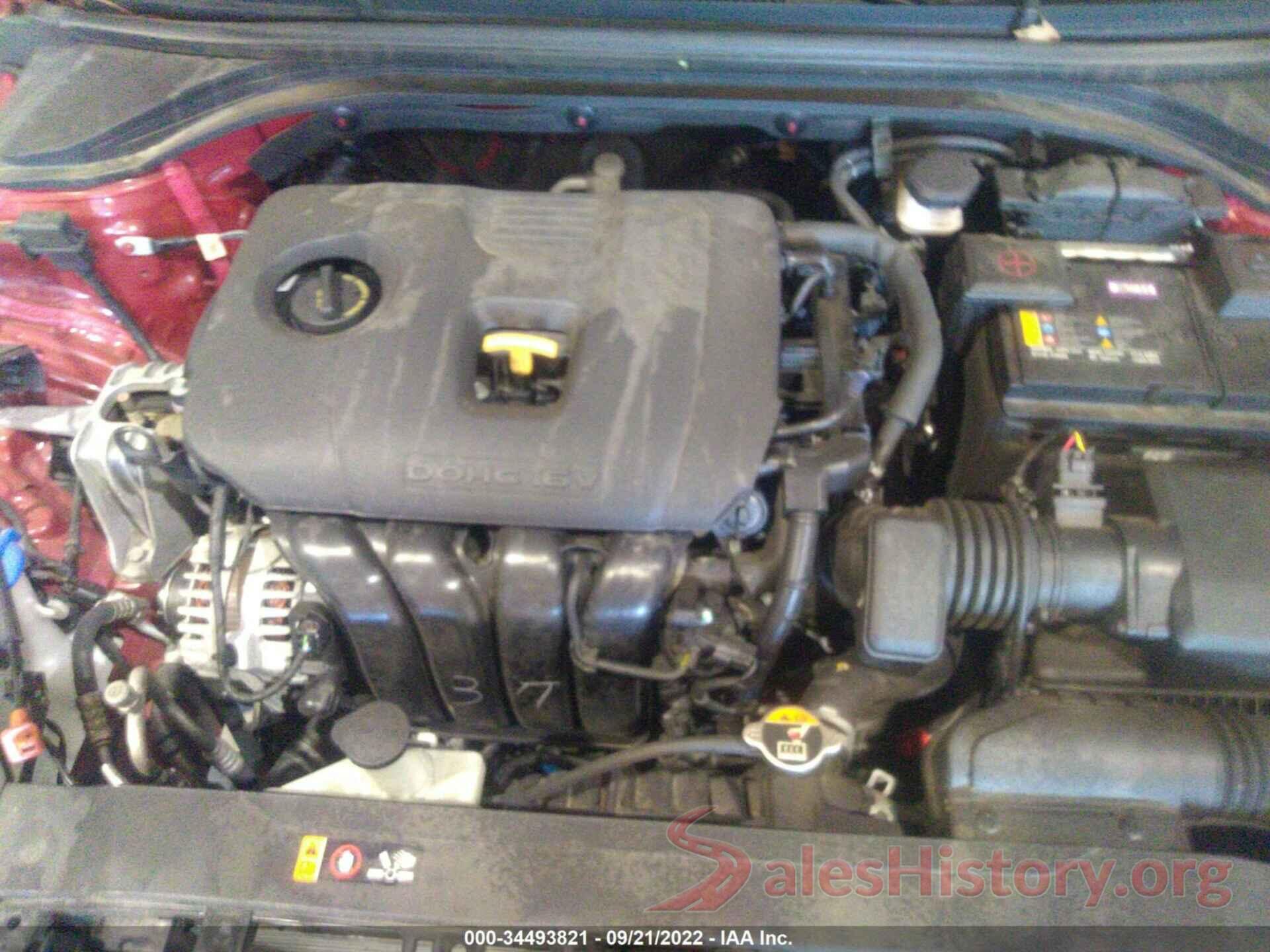 KMHD84LFXLU107437 2020 HYUNDAI ELANTRA