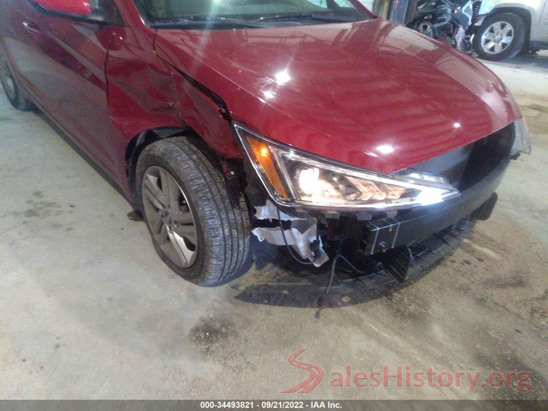 KMHD84LFXLU107437 2020 HYUNDAI ELANTRA