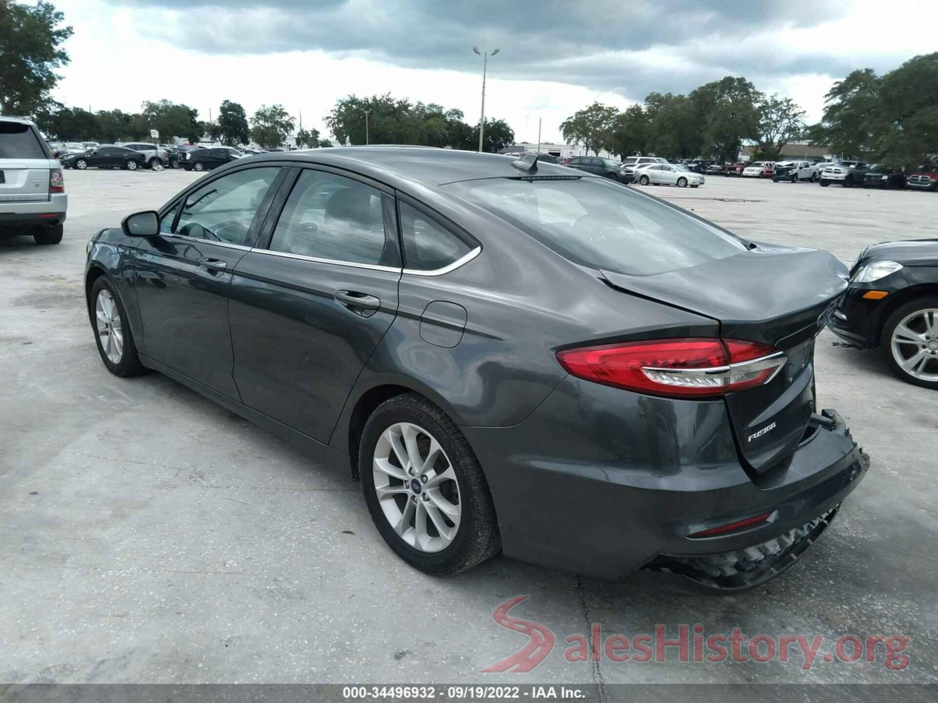 3FA6P0H78KR238730 2019 FORD FUSION