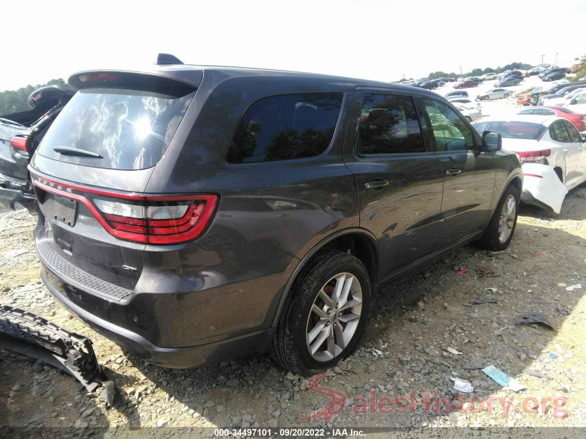 1C4RDJDGXMC682799 2021 DODGE DURANGO