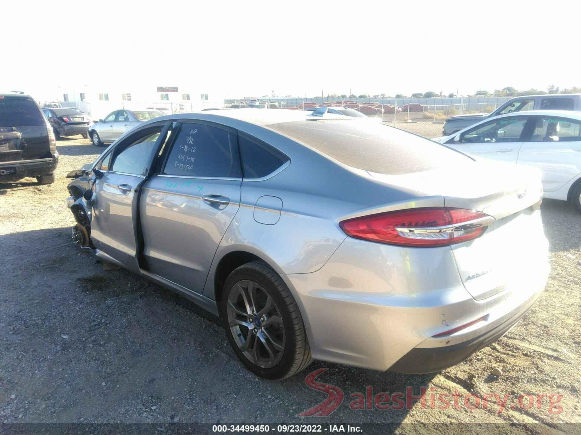 3FA6P0CD4LR177651 2020 FORD FUSION