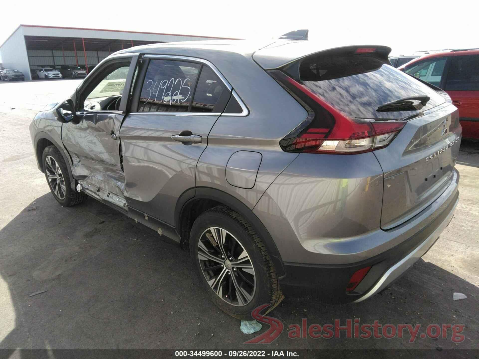 JA4ATWAA7NZ006090 2022 MITSUBISHI ECLIPSE CROSS