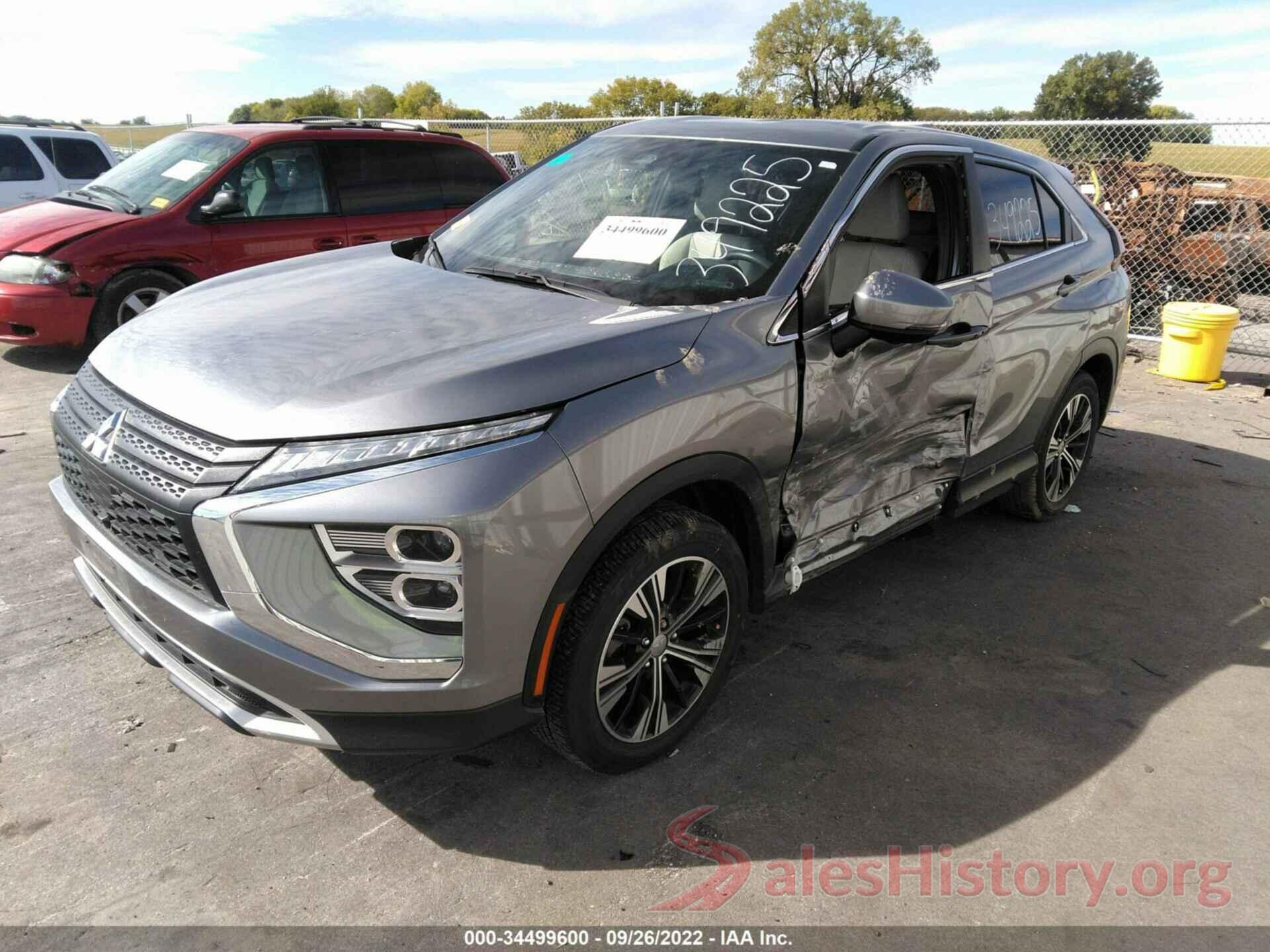 JA4ATWAA7NZ006090 2022 MITSUBISHI ECLIPSE CROSS