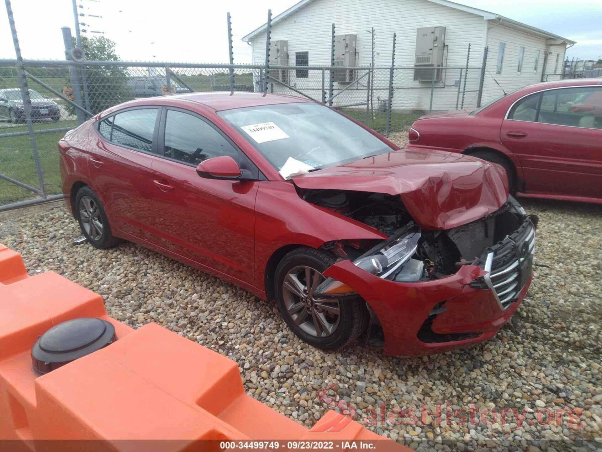 5NPD84LF1JH356317 2018 HYUNDAI ELANTRA