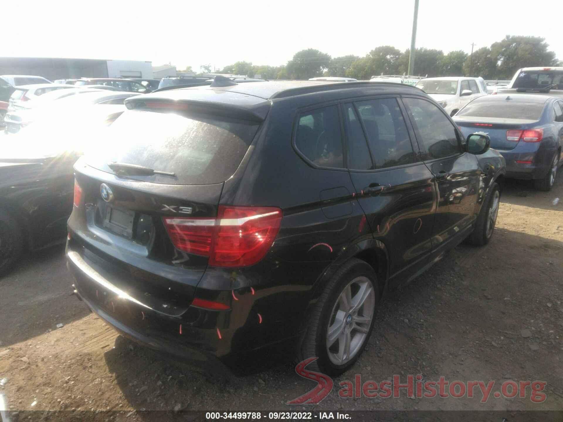 5UXWX7C52CL737921 2012 BMW X3