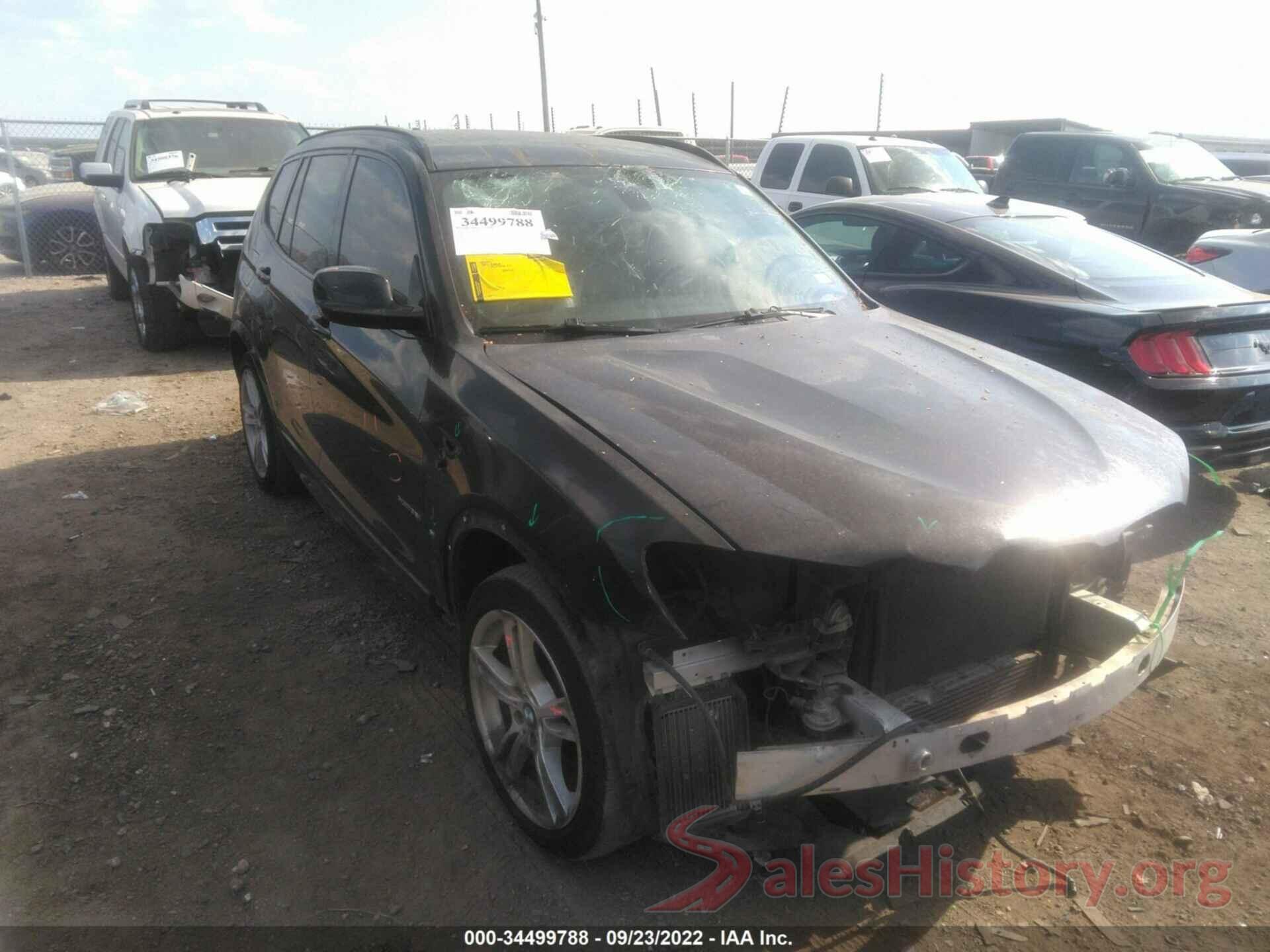 5UXWX7C52CL737921 2012 BMW X3