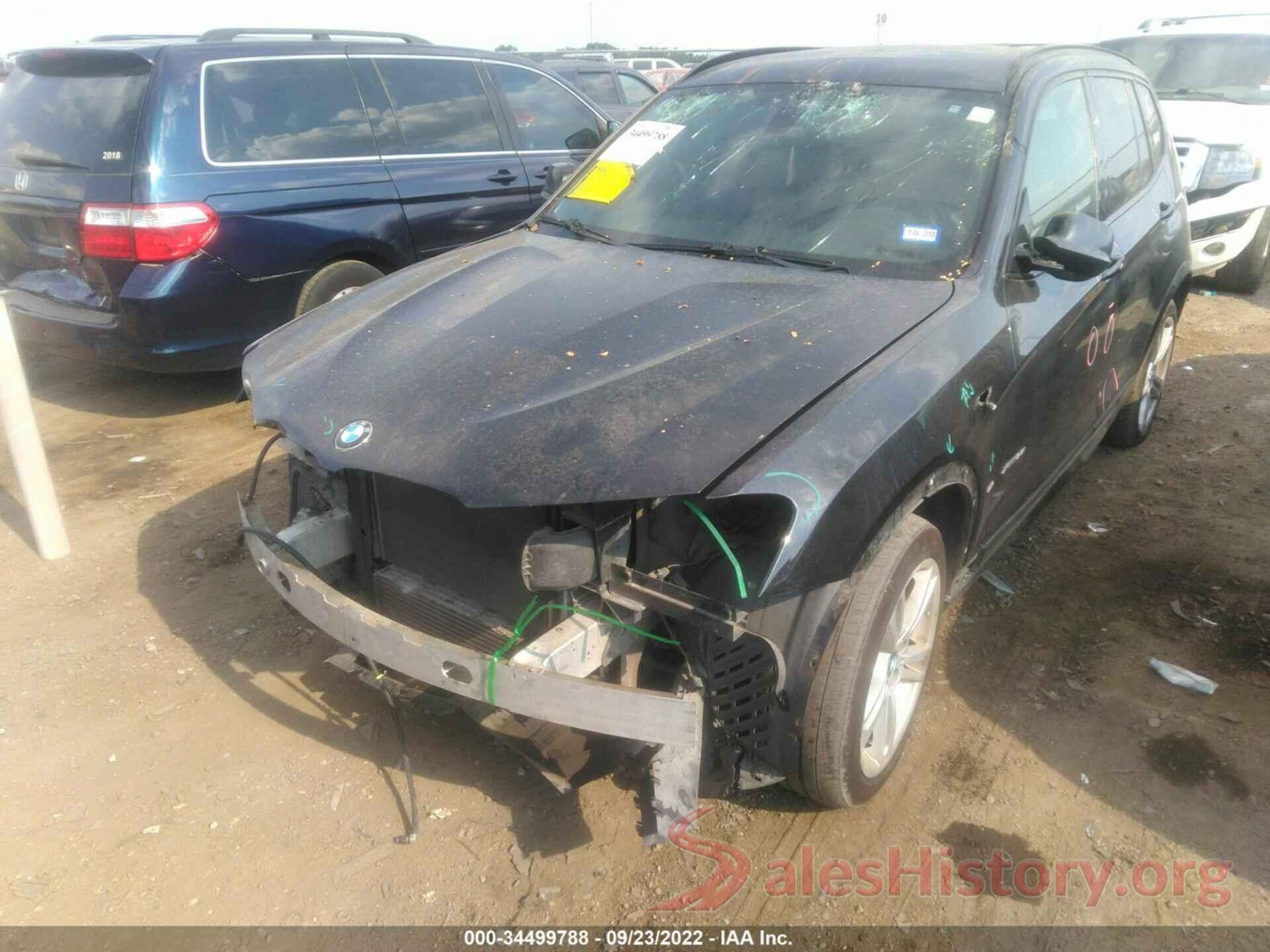 5UXWX7C52CL737921 2012 BMW X3