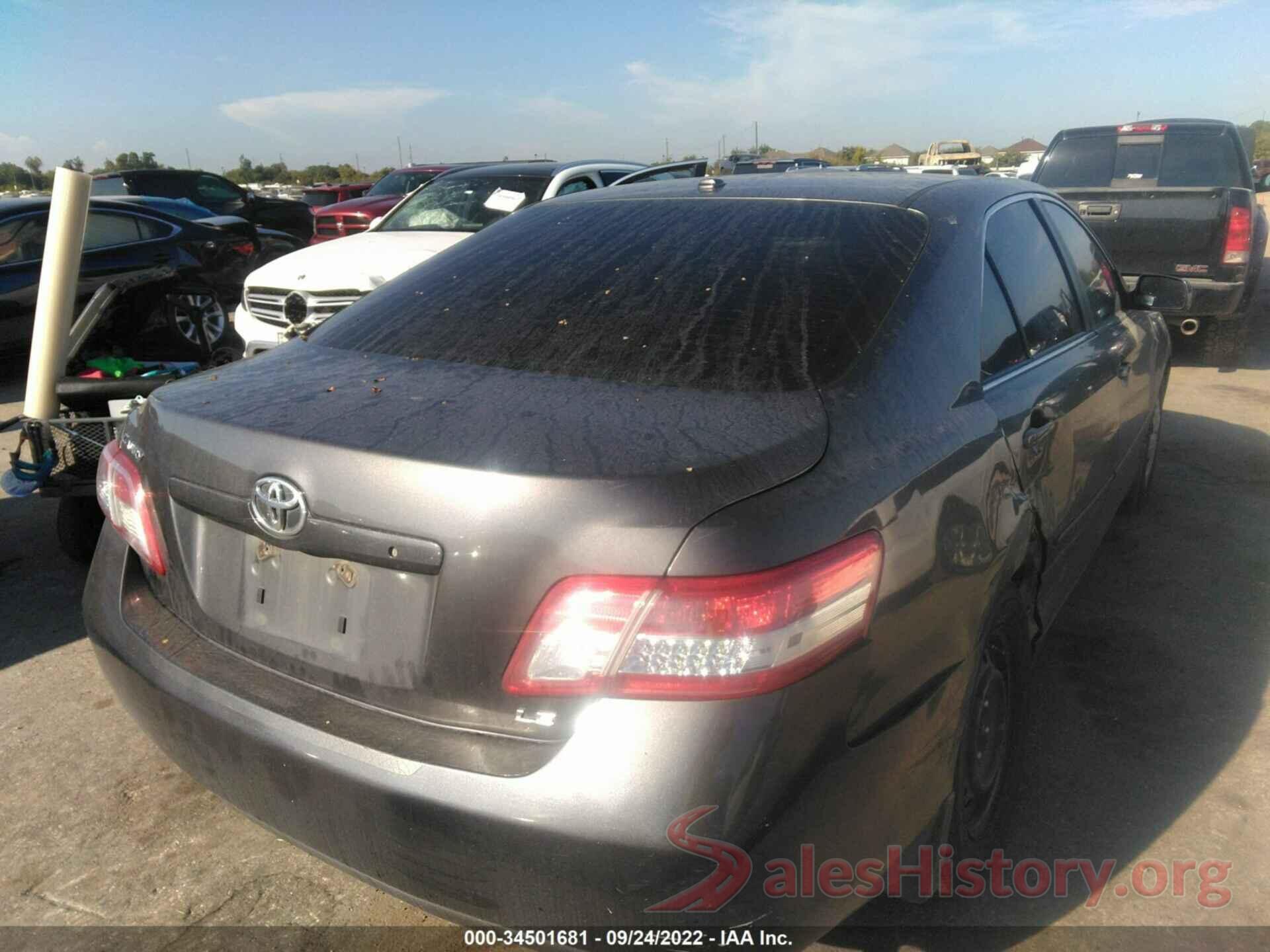 4T4BF3EK5AR053419 2010 TOYOTA CAMRY