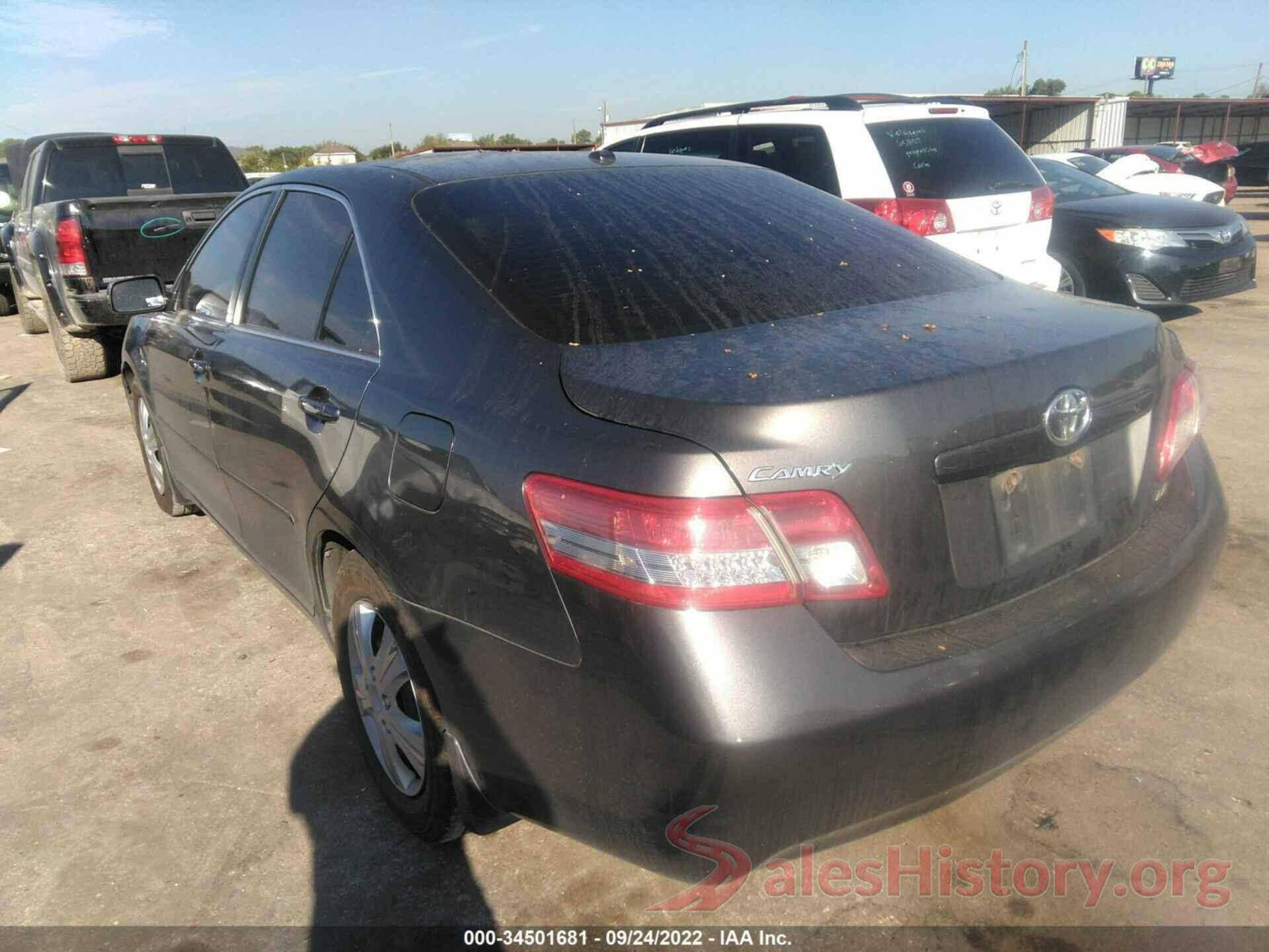 4T4BF3EK5AR053419 2010 TOYOTA CAMRY