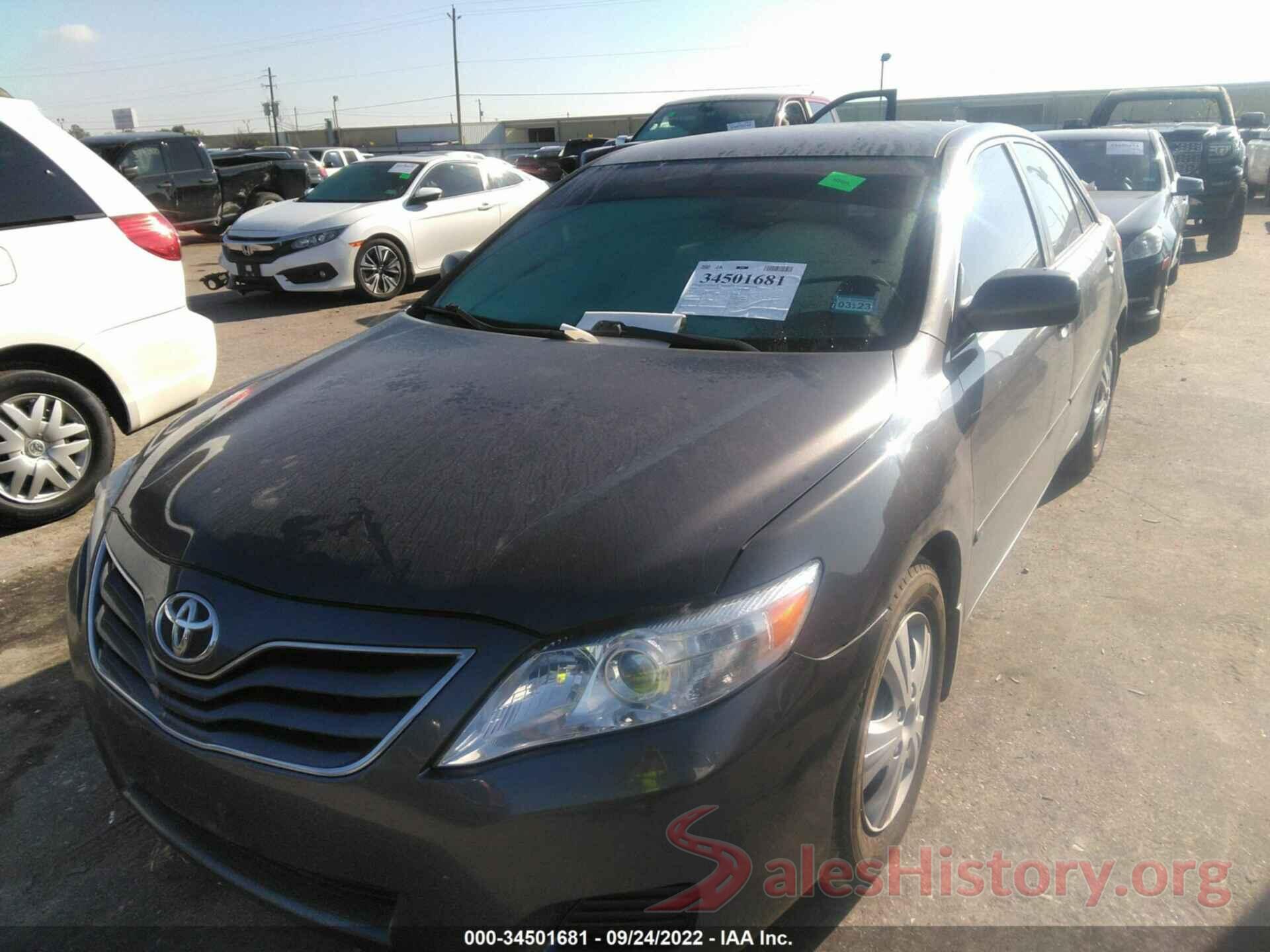 4T4BF3EK5AR053419 2010 TOYOTA CAMRY