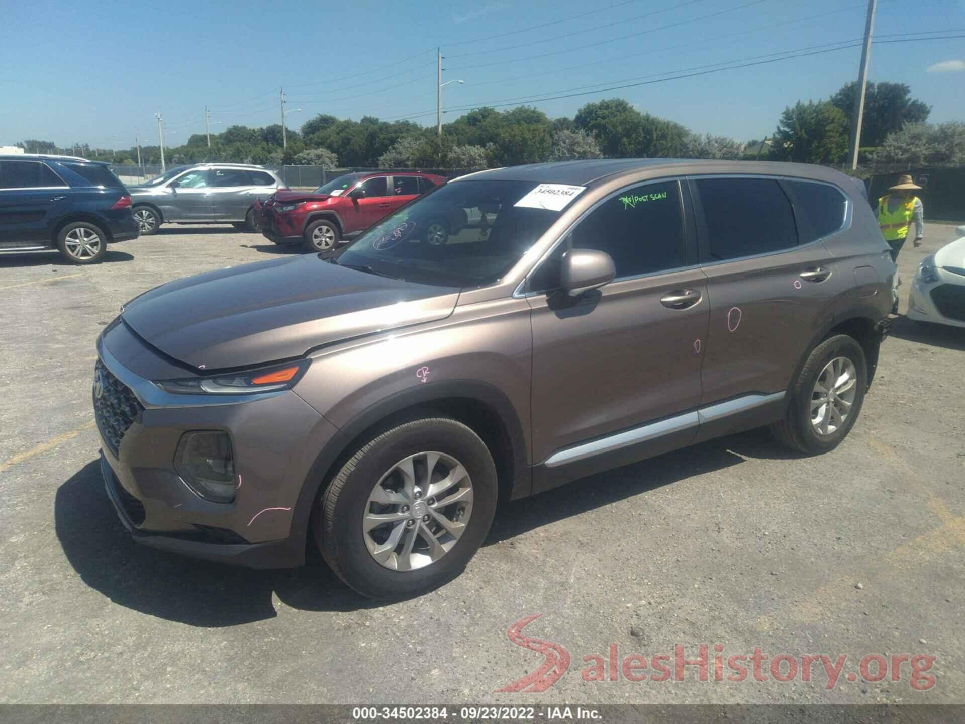 5NMS23AD9KH105273 2019 HYUNDAI SANTA FE