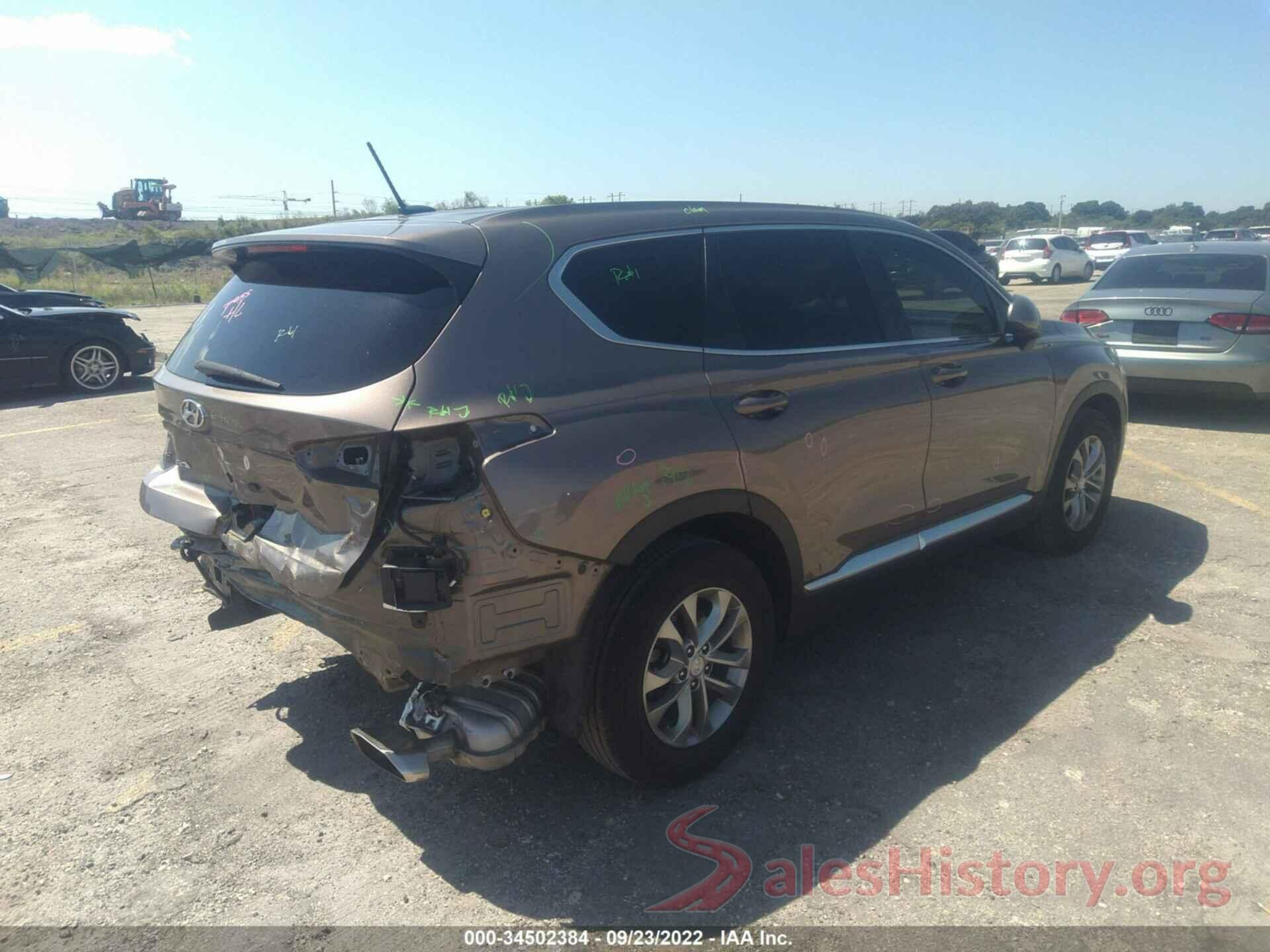 5NMS23AD9KH105273 2019 HYUNDAI SANTA FE